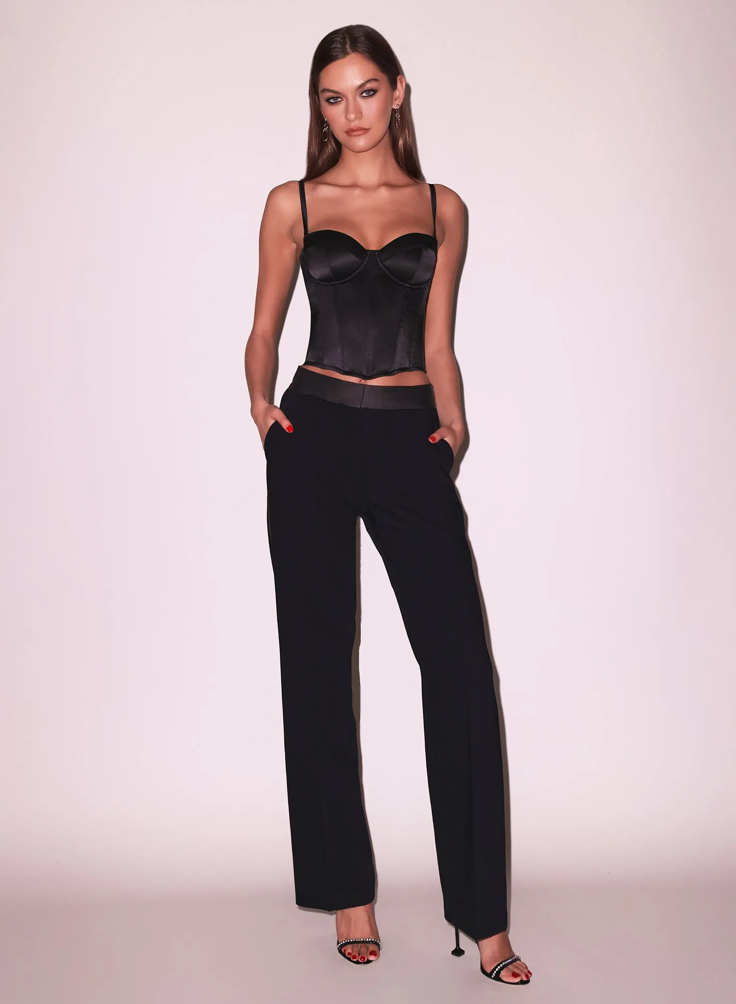 Straight Leg Tux Pant sold by Fleur du Mal product image thumbnail 2