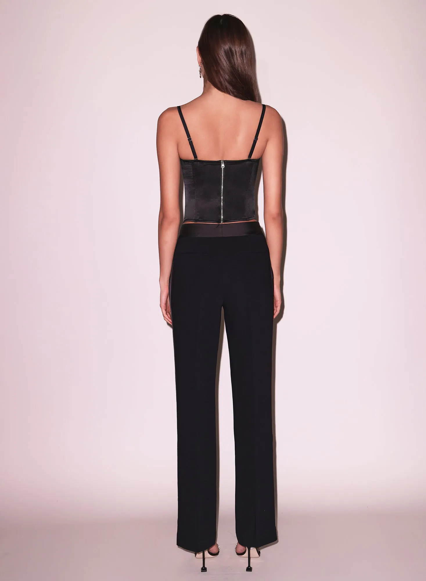 Straight Leg Tux Pant sold by Fleur du Mal product image thumbnail 5
