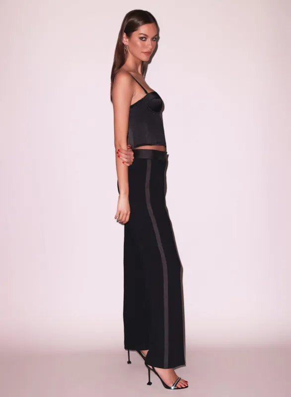 Straight Leg Tux Pant sold by Fleur du Mal