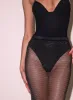 Rhinestone Fishnet Skirt sold by Fleur du Mal