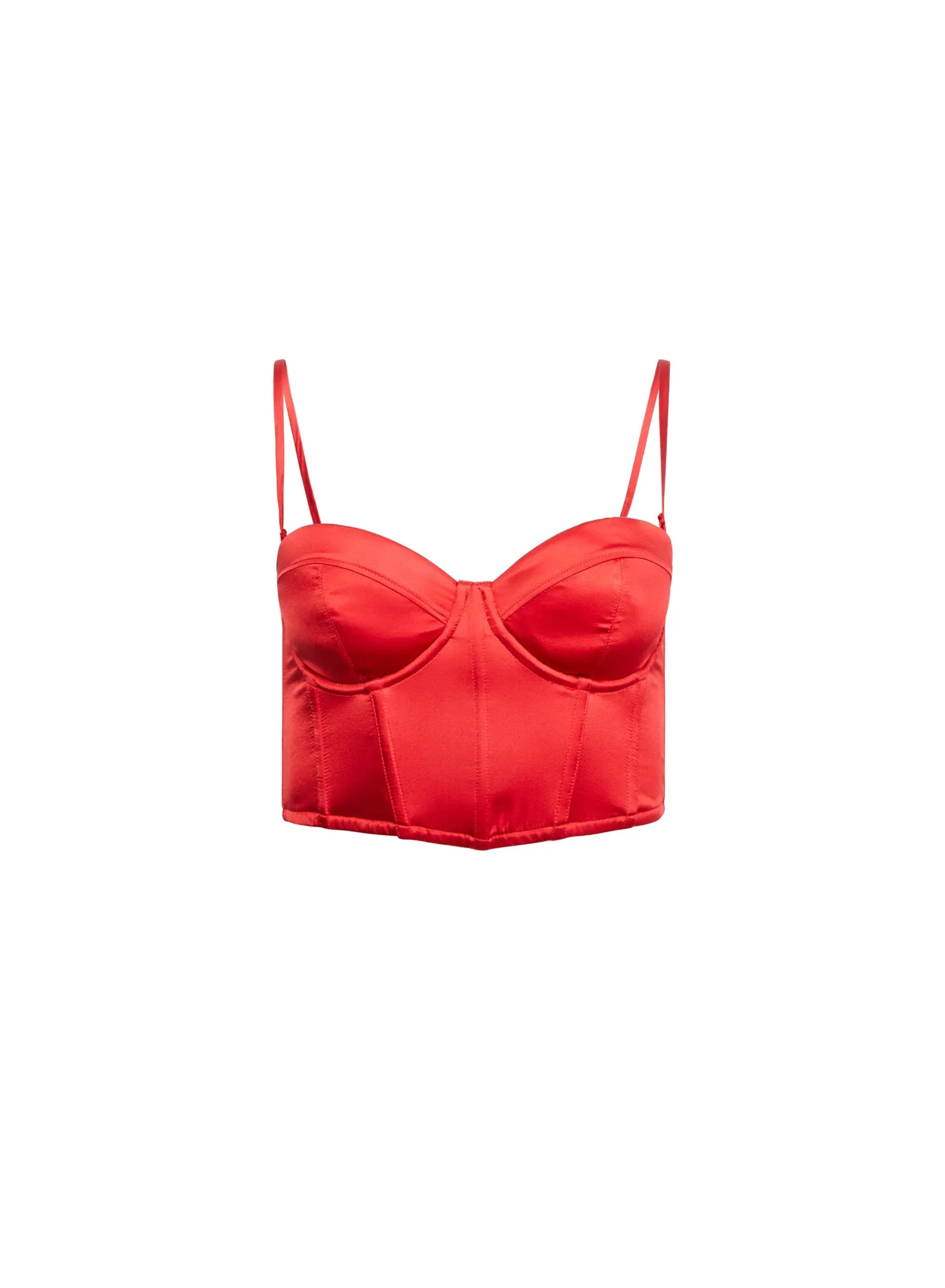 Cropped Hamptons Bustier sold by Fleur du Mal product image thumbnail 3