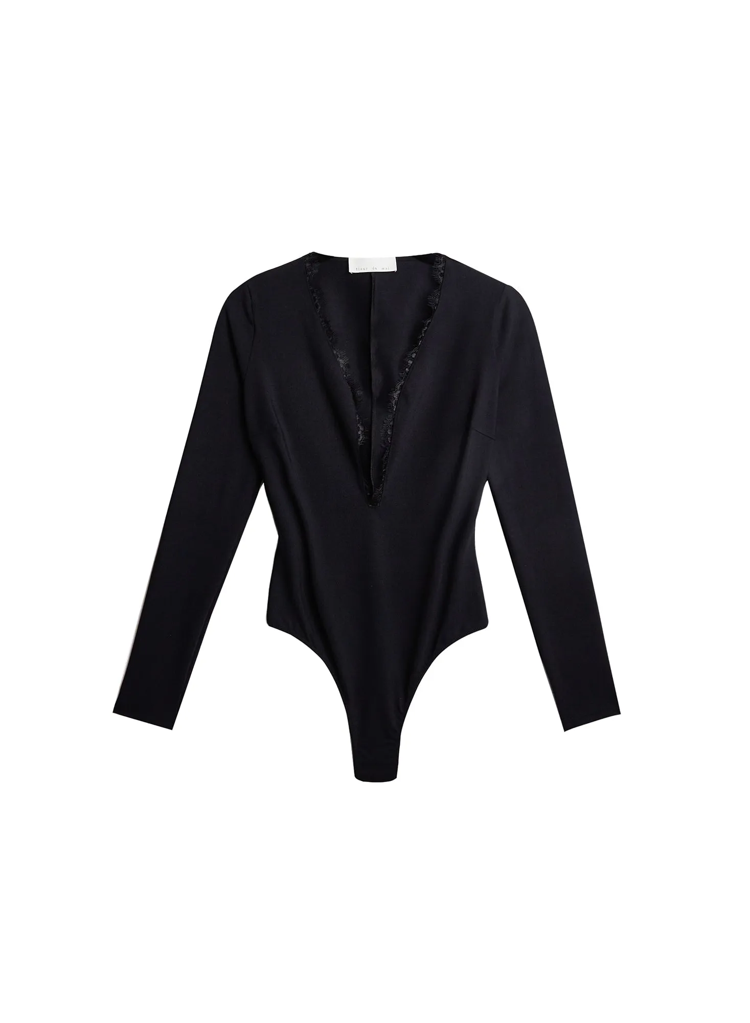 Margo Lace Long Sleeve Bodysuit sold by Fleur du Mal product image thumbnail 4