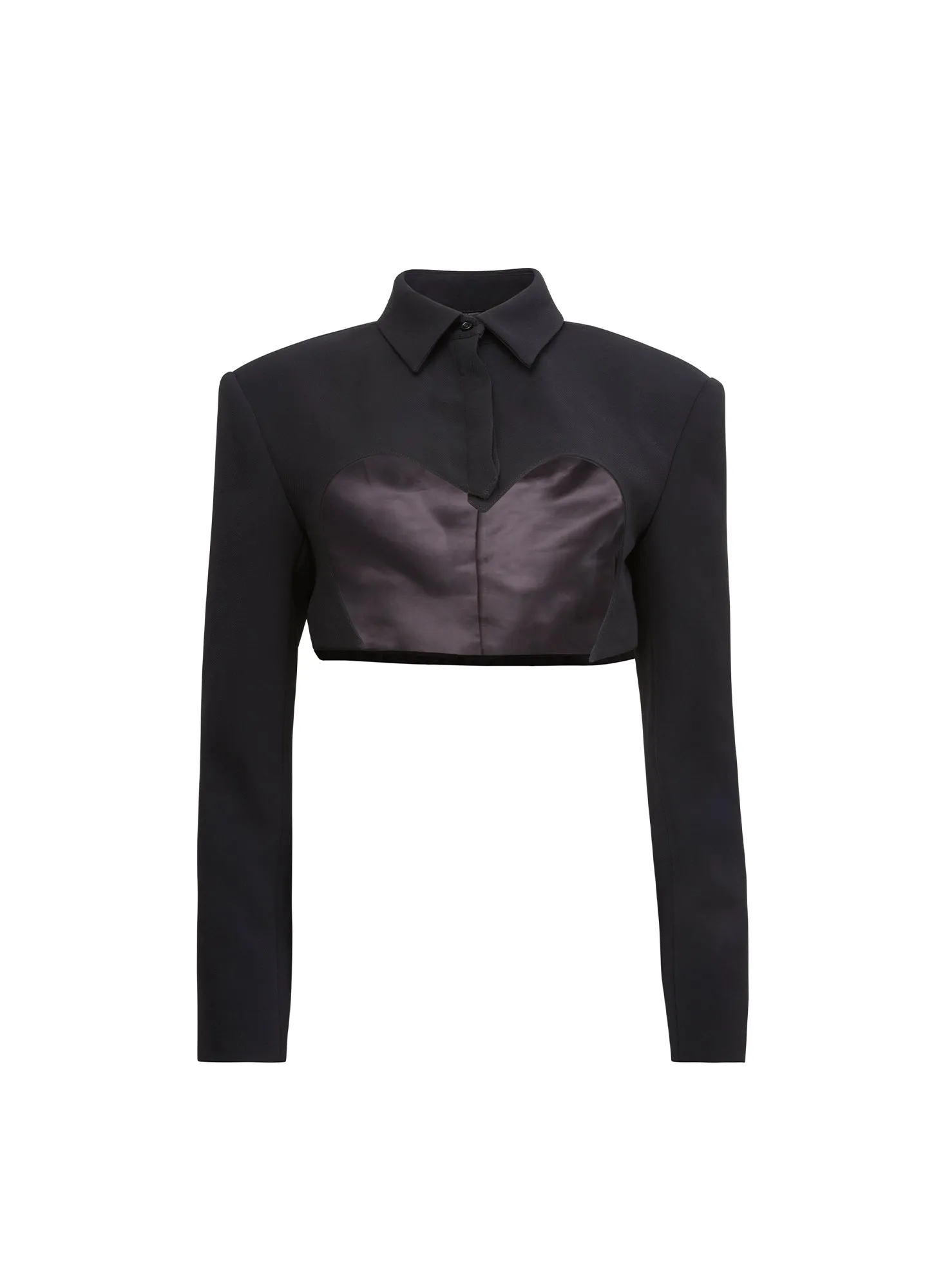 Cropped Blazer sold by Fleur du Mal product image thumbnail 3