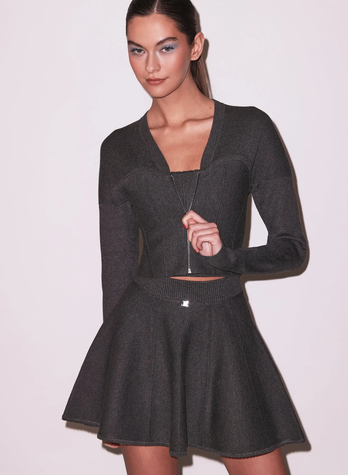 Knit Corset Top sold by Fleur du Mal product image thumbnail 4