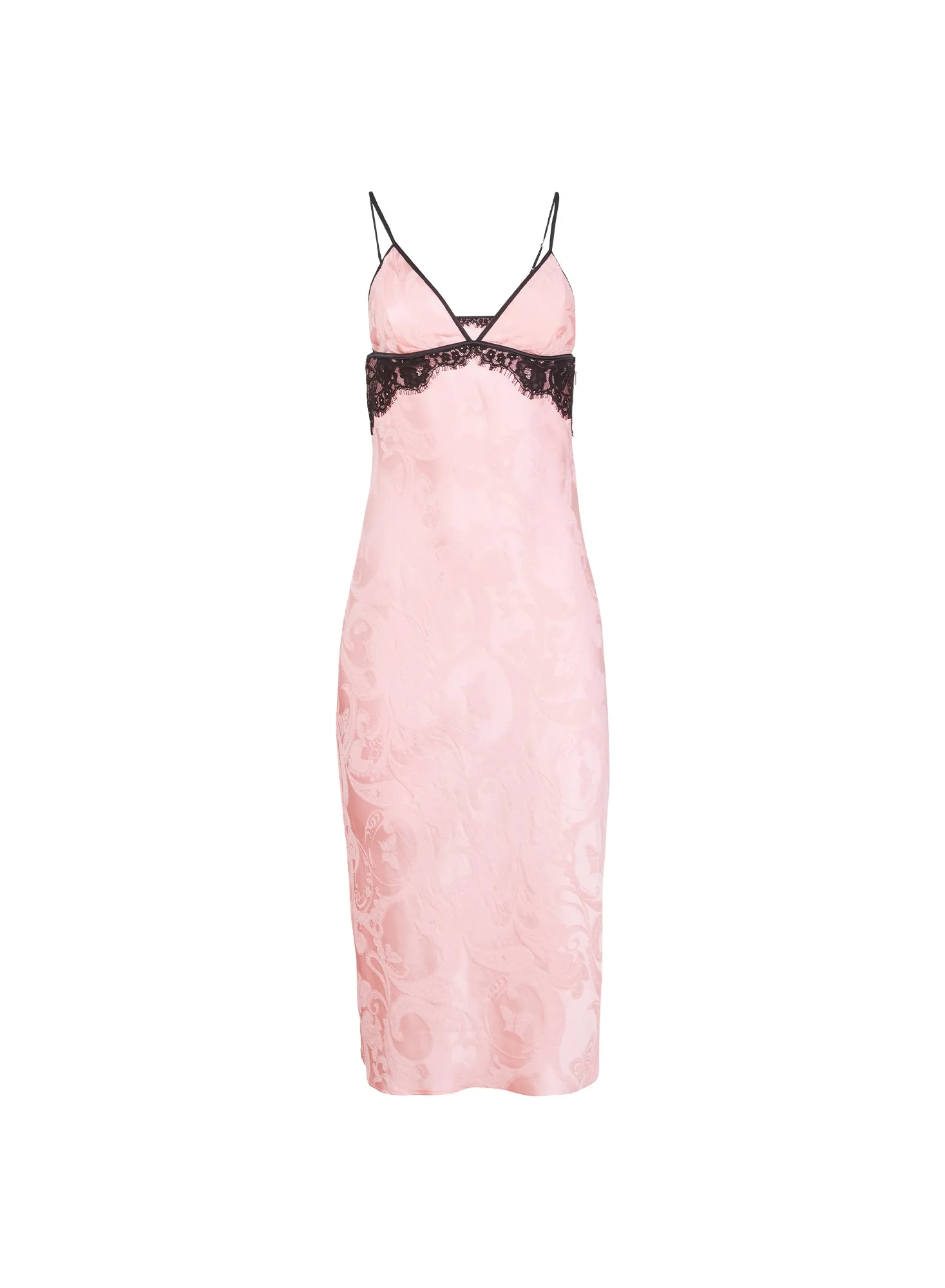 Butterfly Jacquard Slip Dress sold by Fleur du Mal product image thumbnail 4