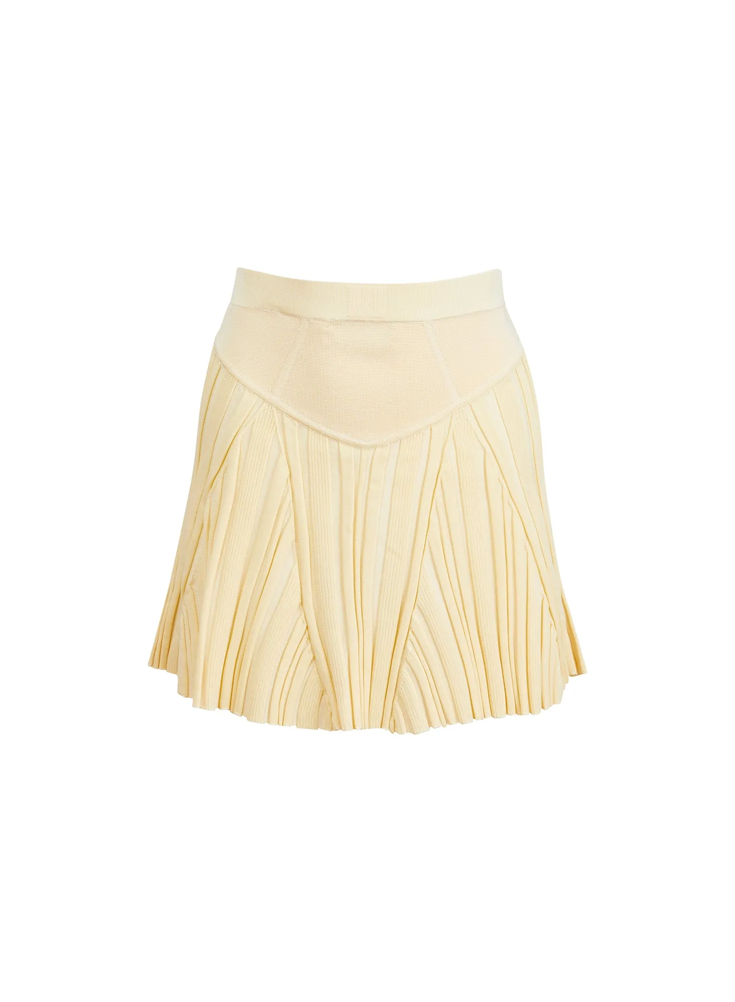 Rib Flared Skirt sold by Fleur du Mal product image thumbnail 3