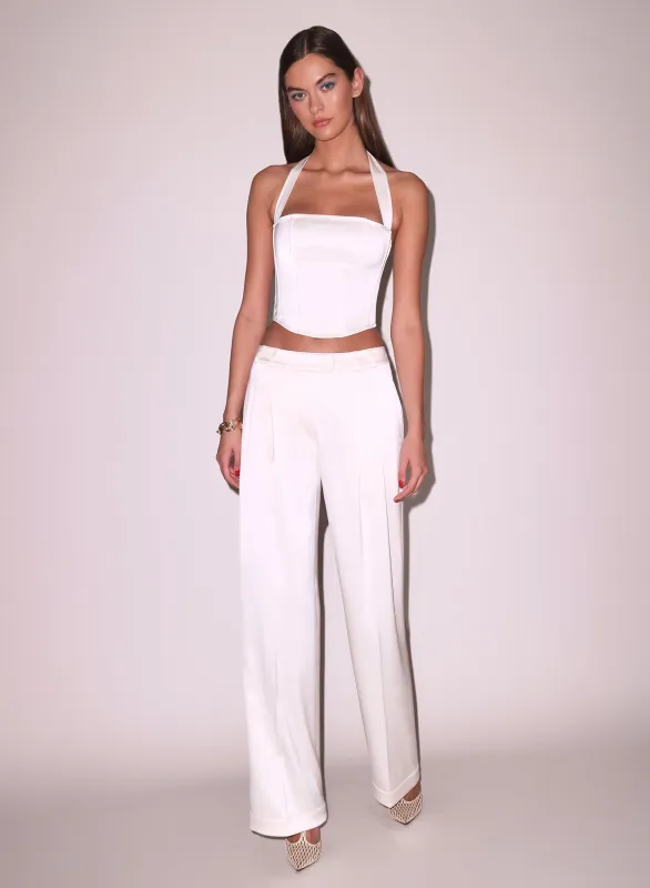 Satin Trouser sold by Fleur du Mal