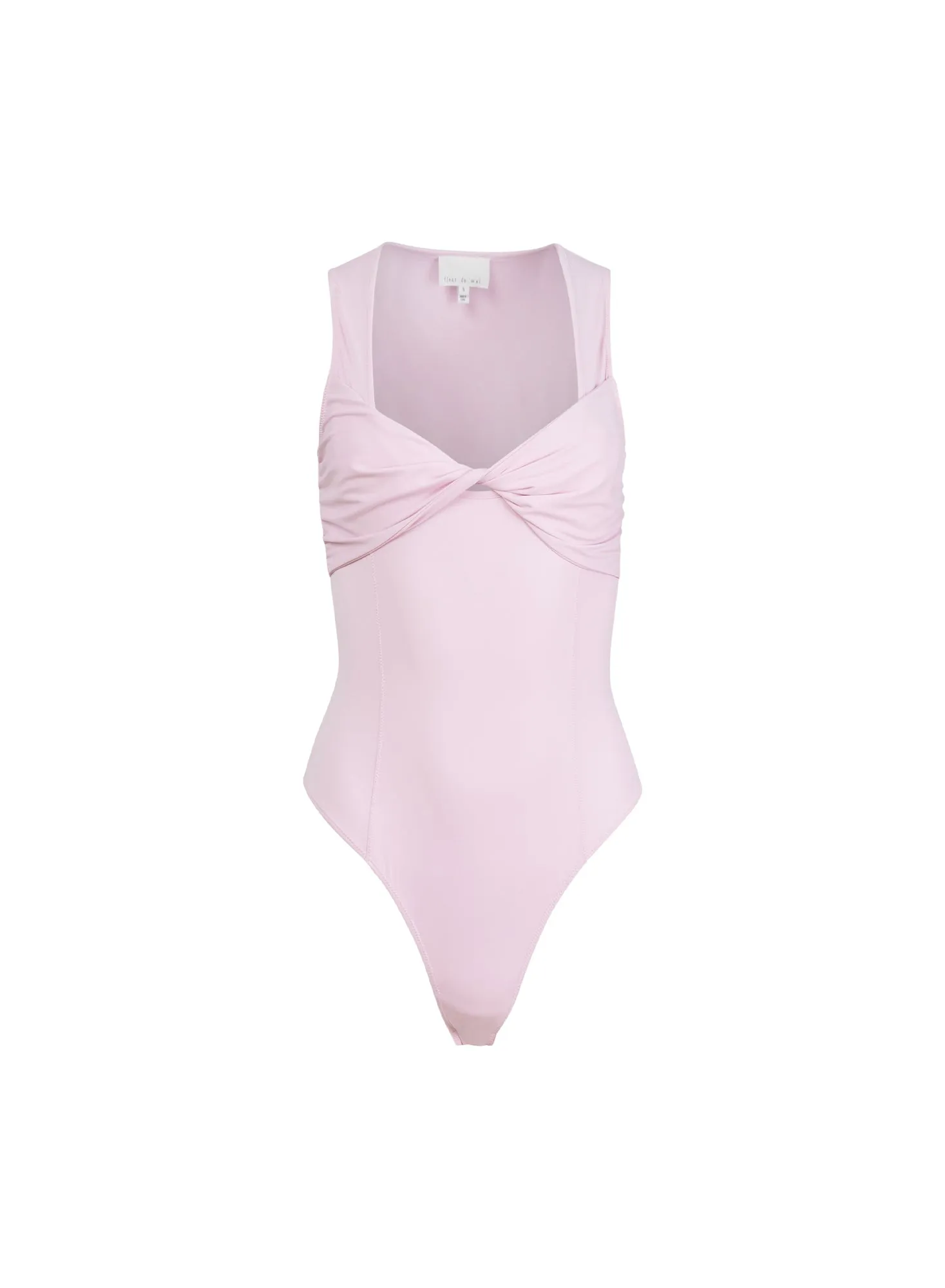 Sleek Jersey Knot Bodysuit sold by Fleur du Mal product image thumbnail 3
