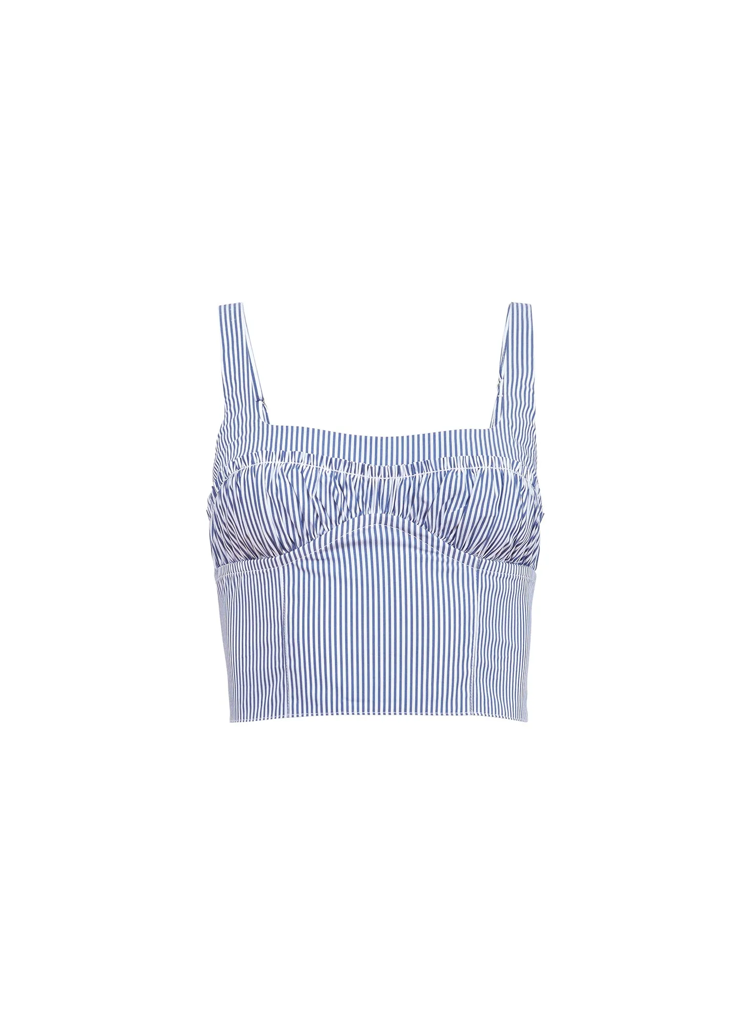 Poplin Bustier Top sold by Fleur du Mal product image thumbnail 3