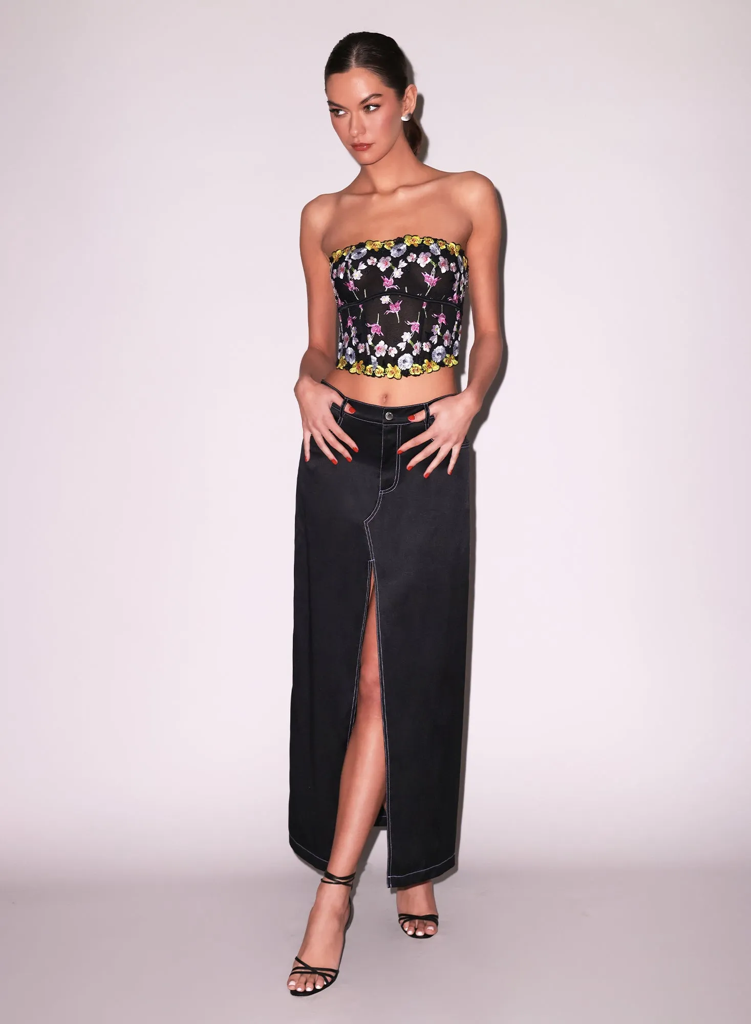 Eden Corset Top sold by Fleur du Mal product image thumbnail 4