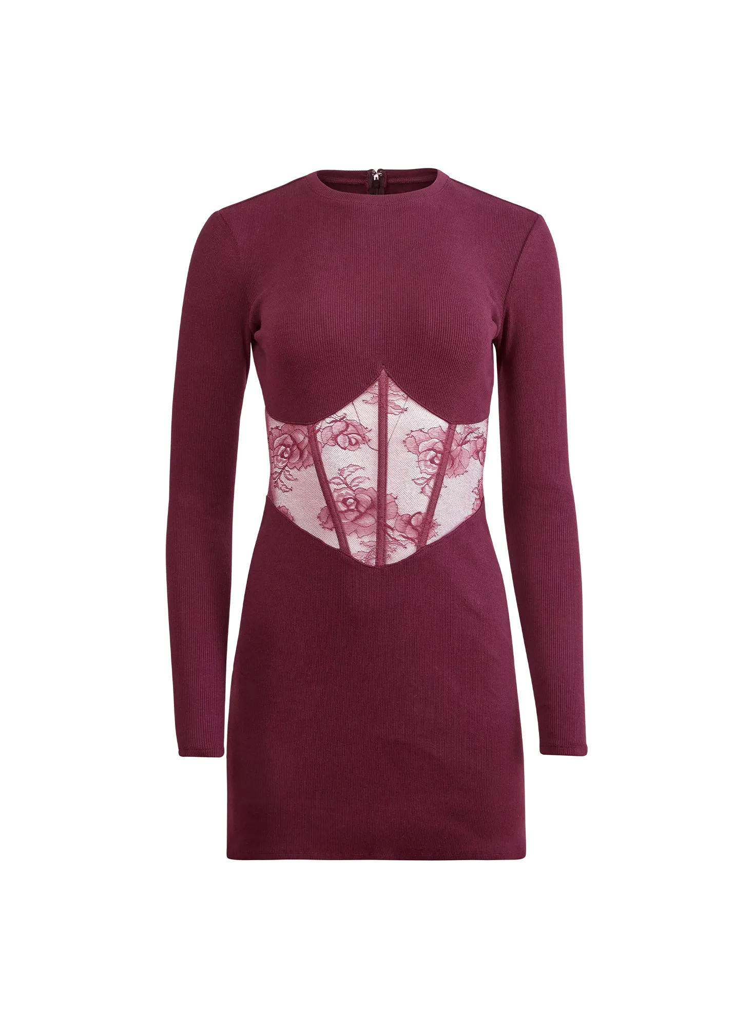 Rib & Bouquet Lace Boned Dress sold by Fleur du Mal product image thumbnail 4