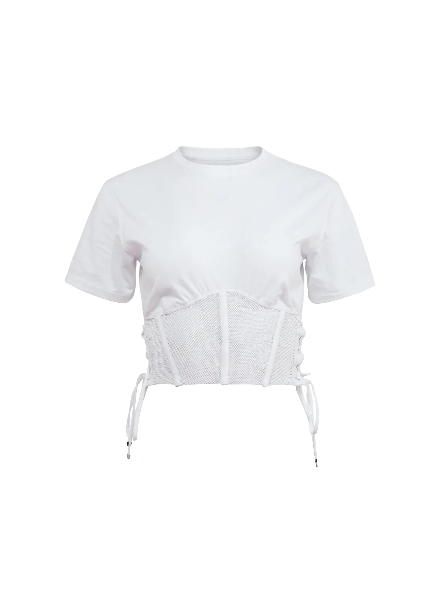 Sabrina Corset T-Shirt sold by Fleur du Mal product image thumbnail 3