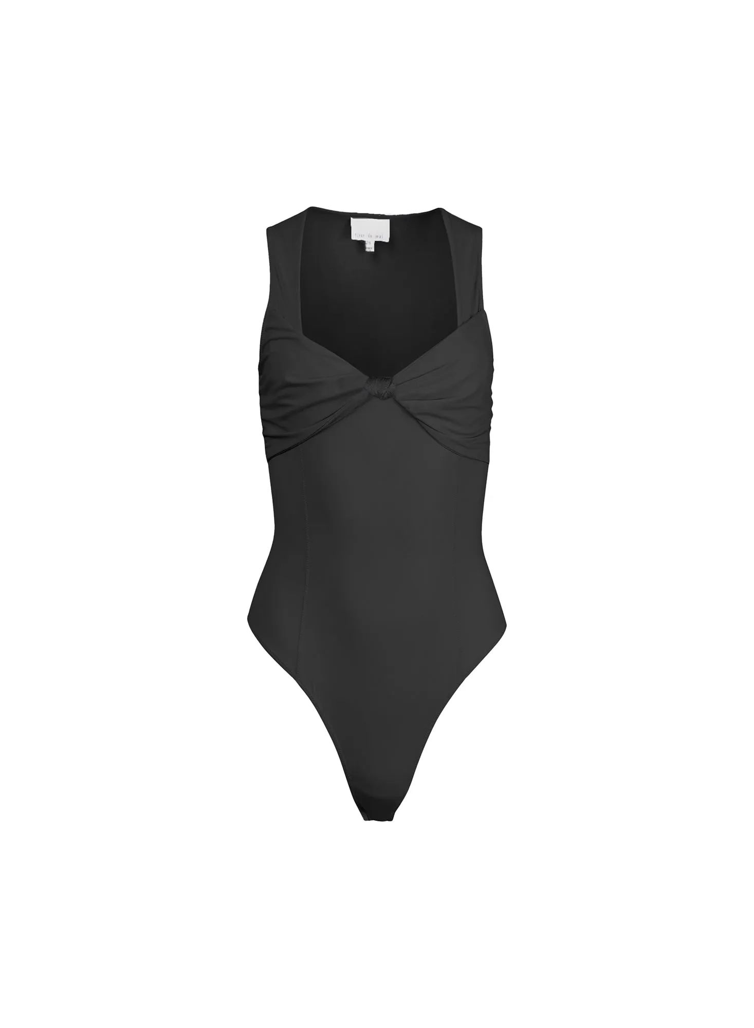 Sleek Jersey Knot Bodysuit sold by Fleur du Mal product image thumbnail 4