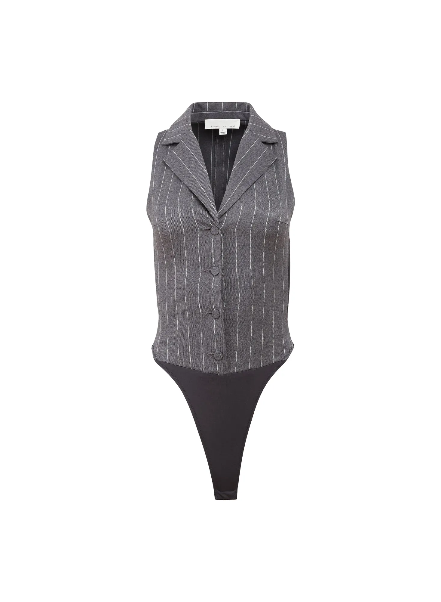 Maxwell Vest Bodysuit sold by Fleur du Mal product image thumbnail 3