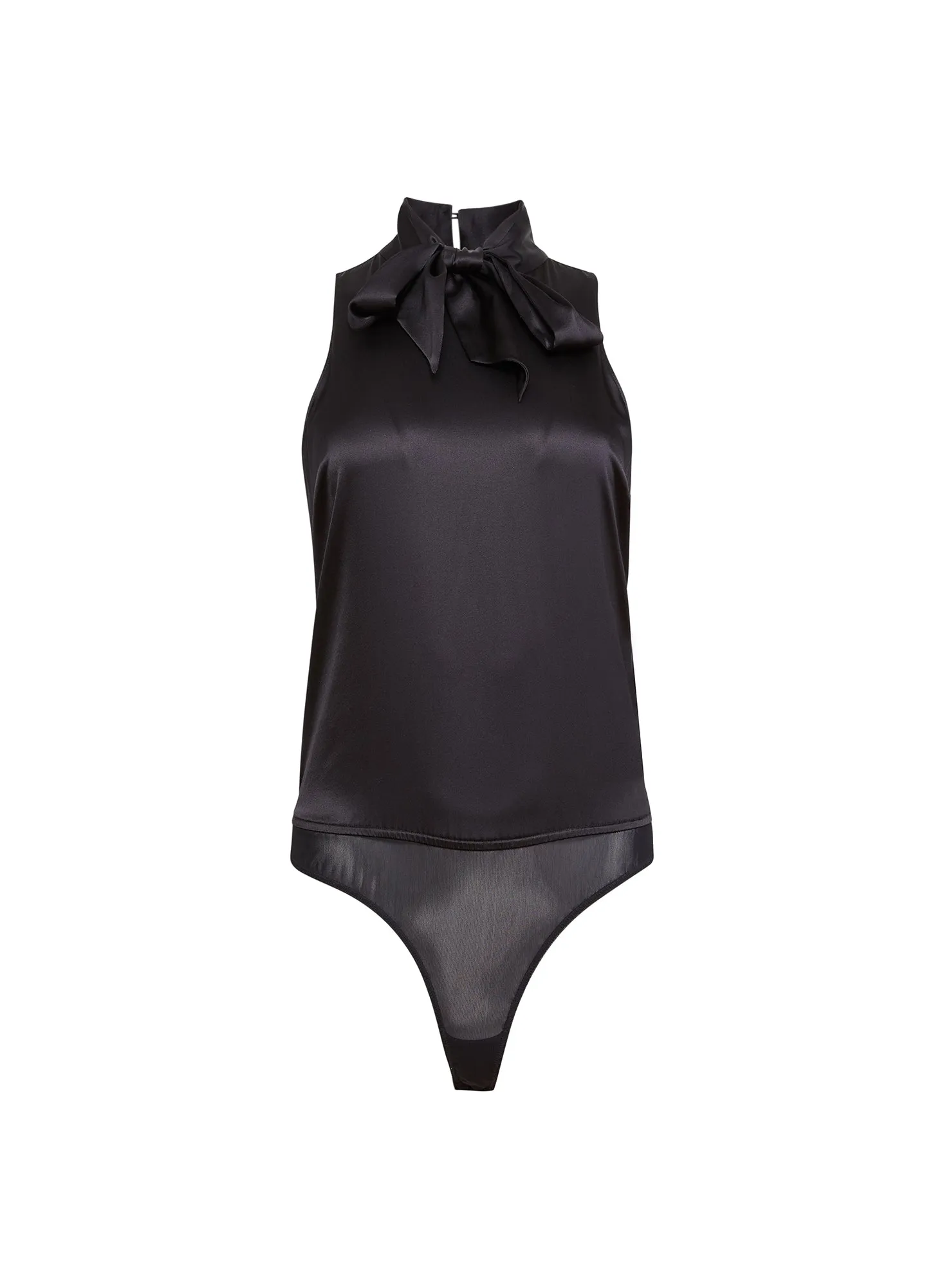 Silk Blouson Bodysuit sold by Fleur du Mal product image thumbnail 3