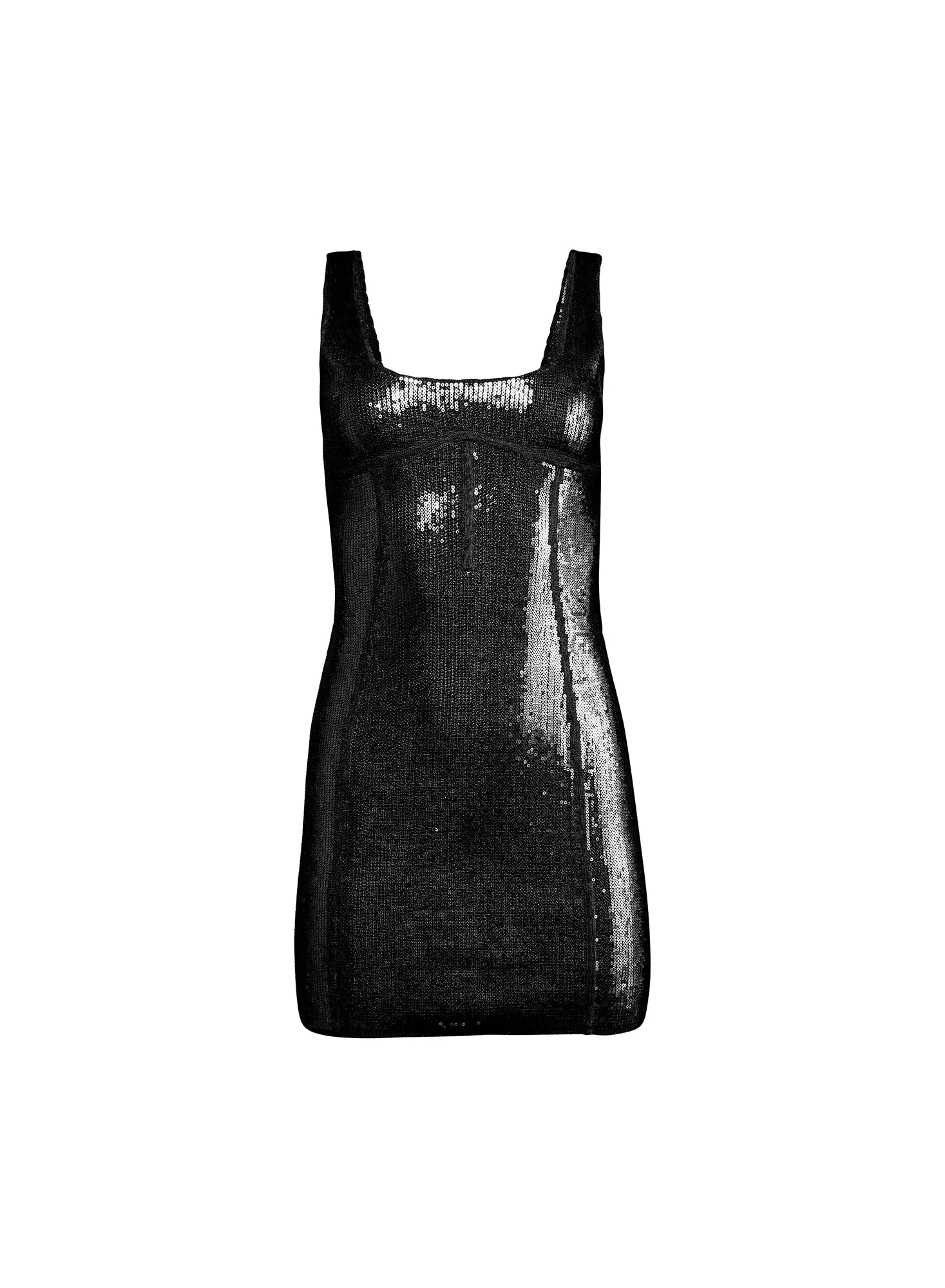 Sequin Knit Bodycon Dress sold by Fleur du Mal product image thumbnail 4