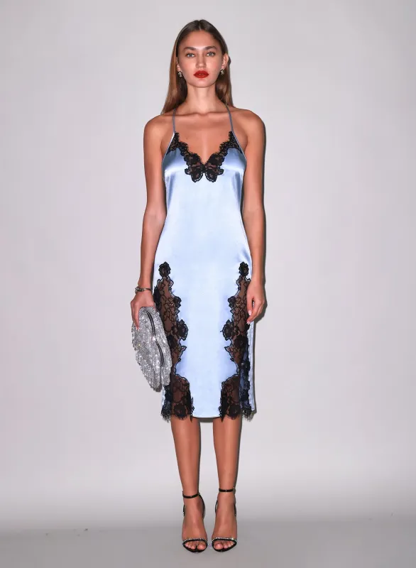 Juliet Lace Appliqué Slip Dress sold by Fleur du Mal