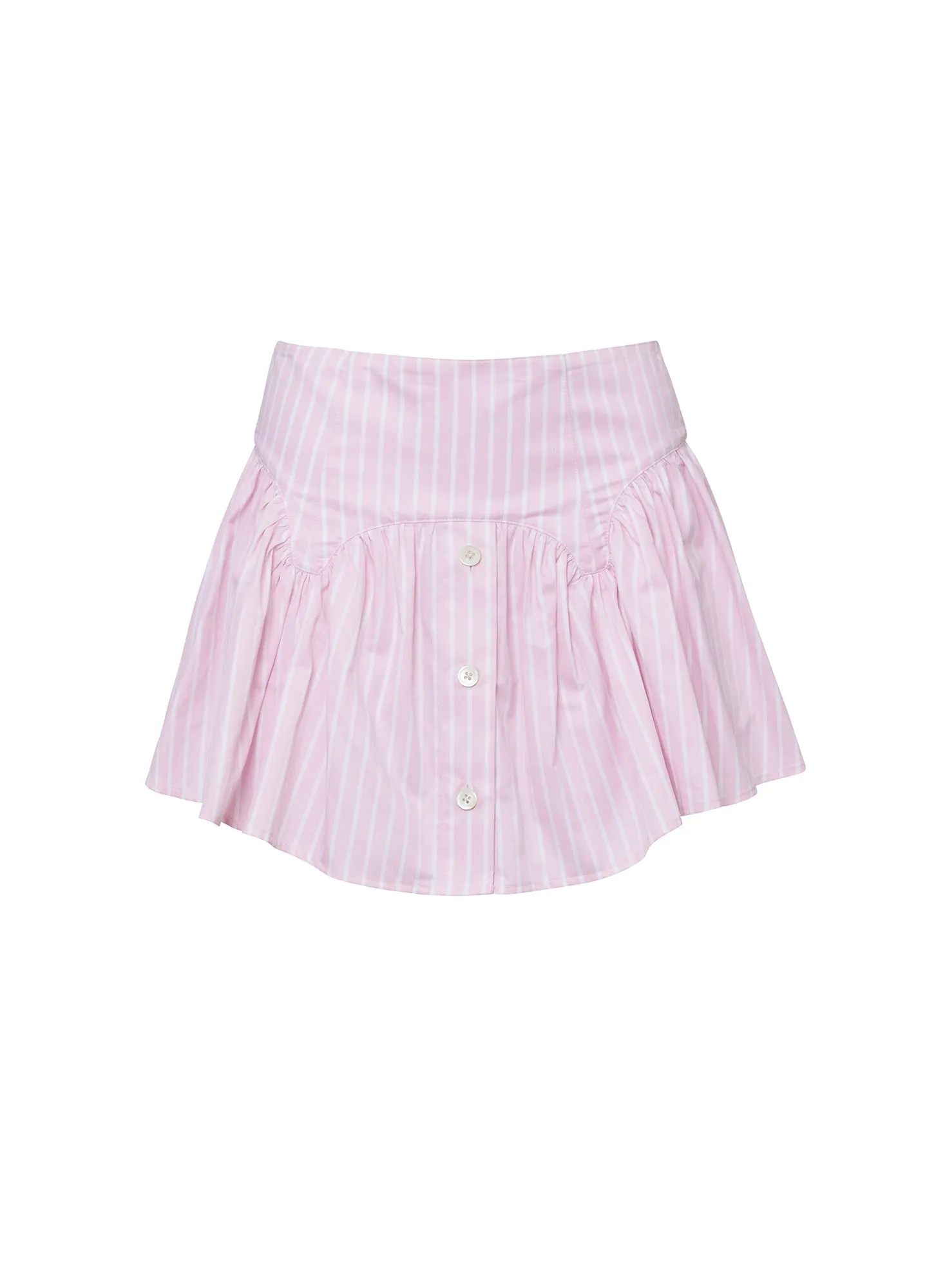 Poplin Garter Skort sold by Fleur du Mal product image thumbnail 5