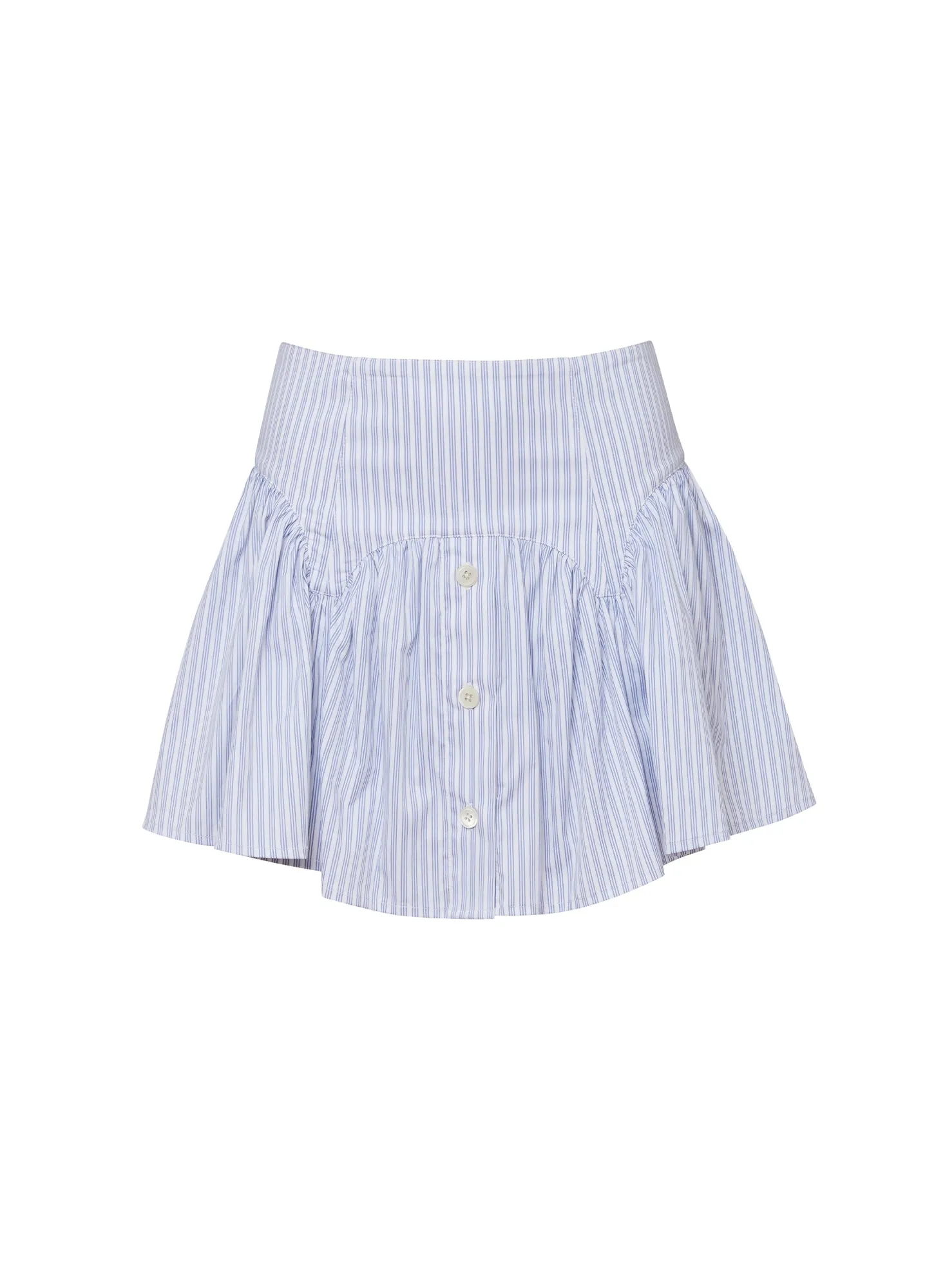 Poplin Garter Skort sold by Fleur du Mal product image thumbnail 4