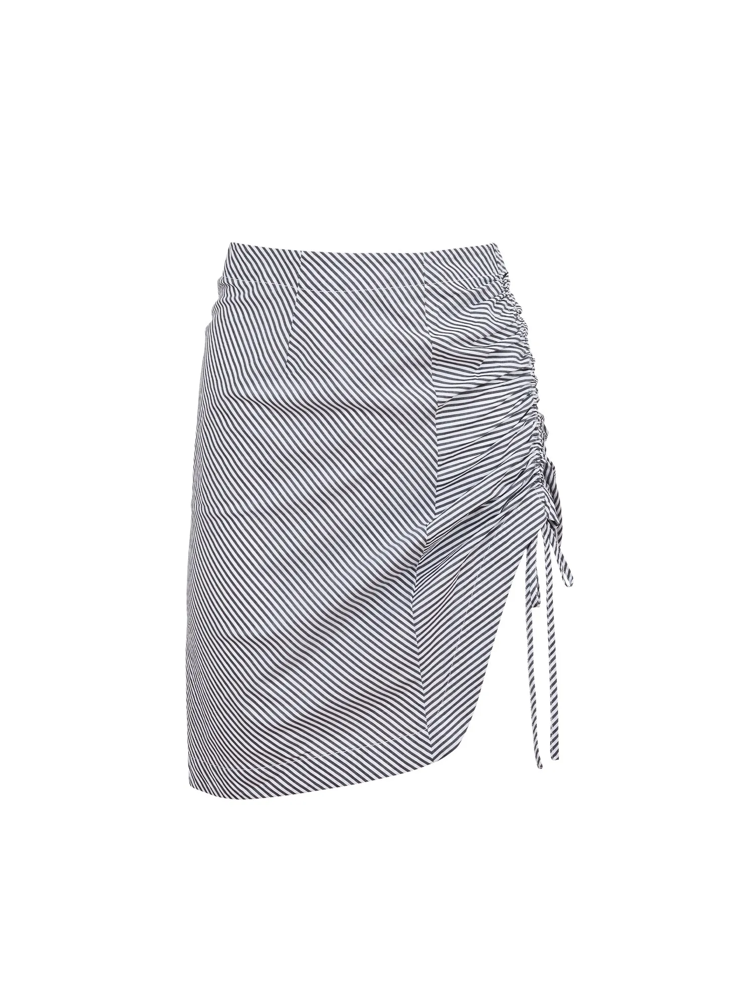 Poplin Draped Ruched Skirt sold by Fleur du Mal product image thumbnail 3