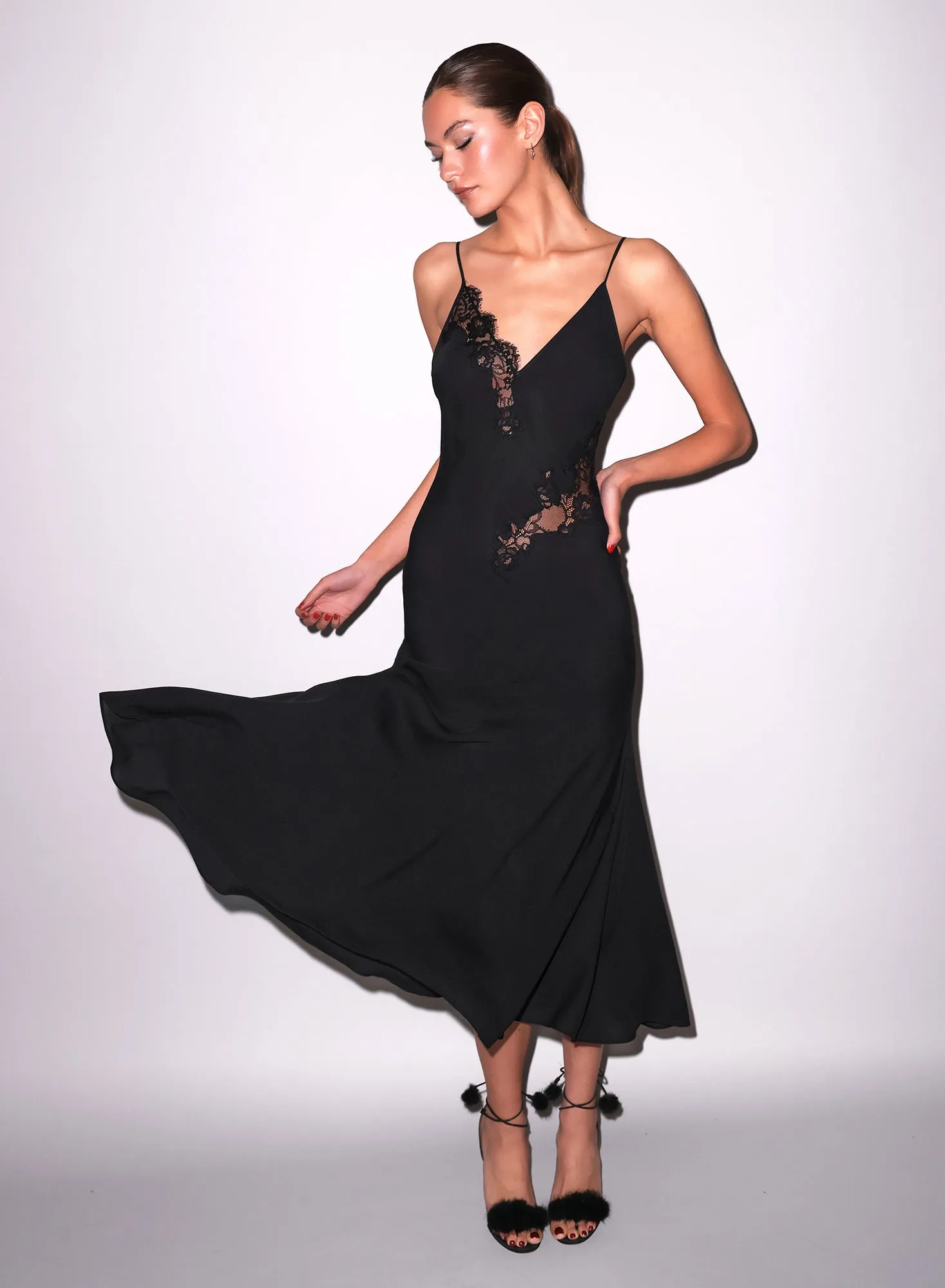 Juliet Lace Maxi Dress sold by Fleur du Mal product image thumbnail 3