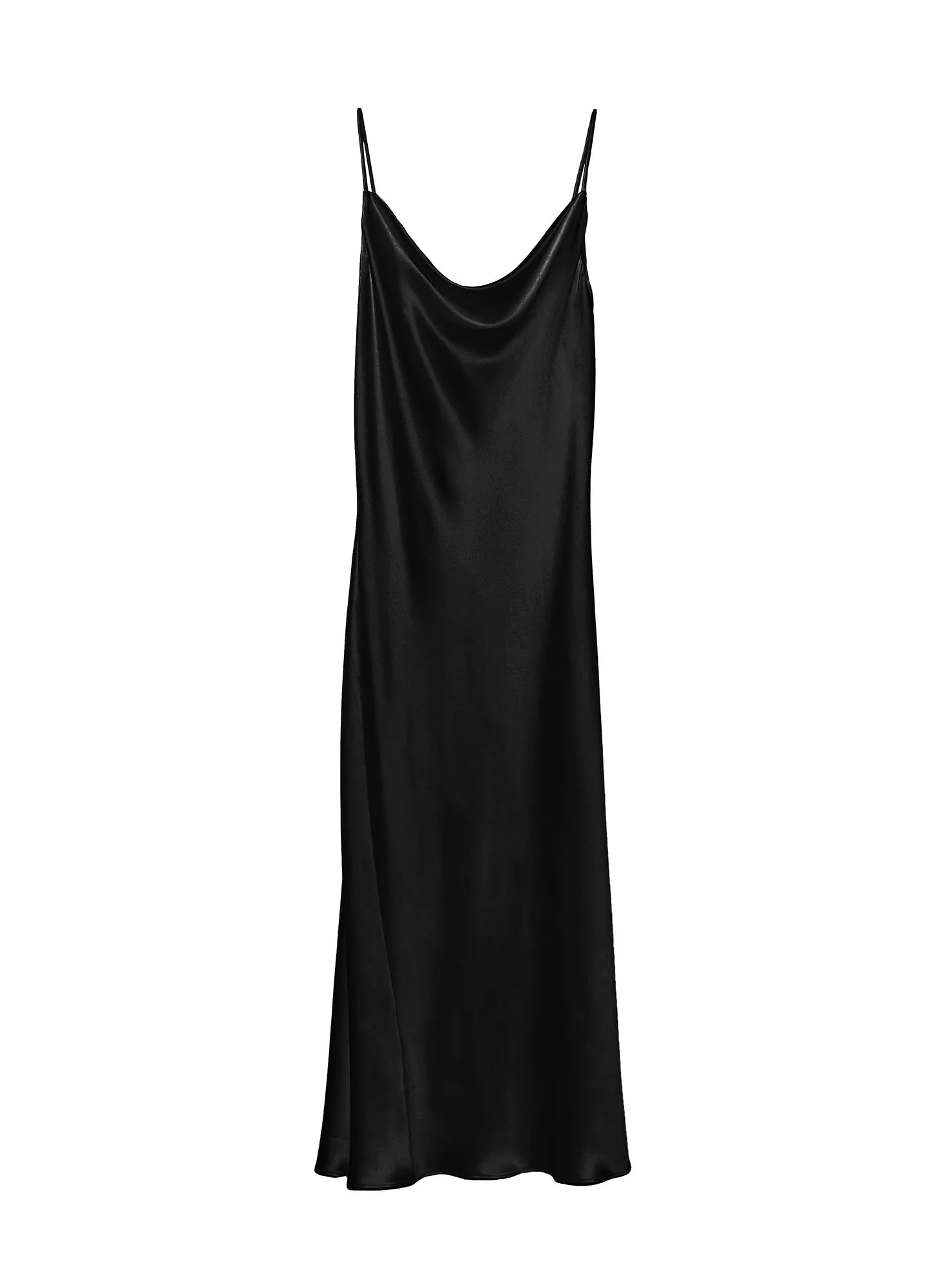 Silk Cowl Slip Dress sold by Fleur du Mal product image thumbnail 4