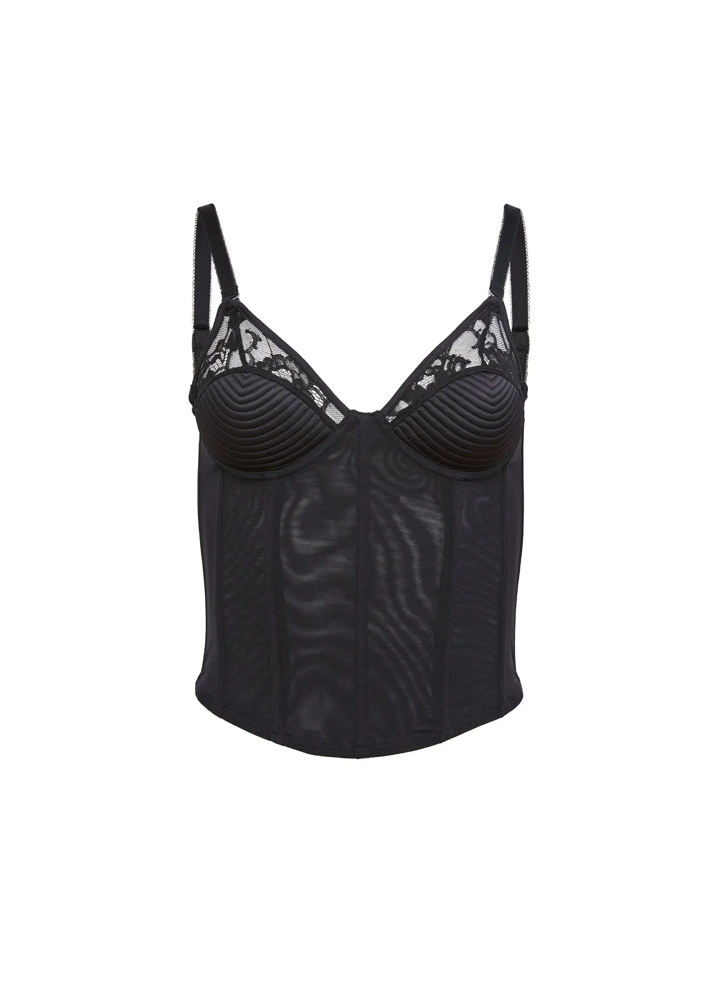 Juliet Lace Bebe Bustier sold by Fleur du Mal product image thumbnail 3
