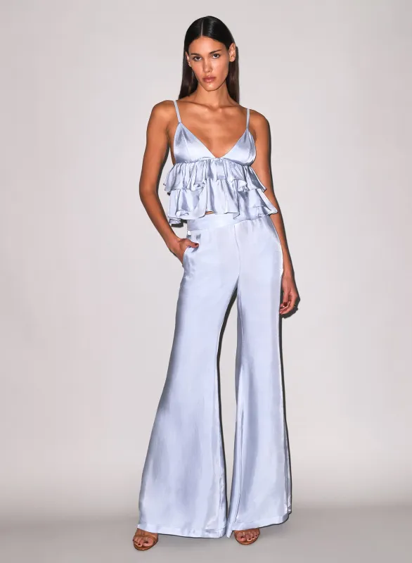 Luxe Twill Flare Pant made by Fleur du Mal