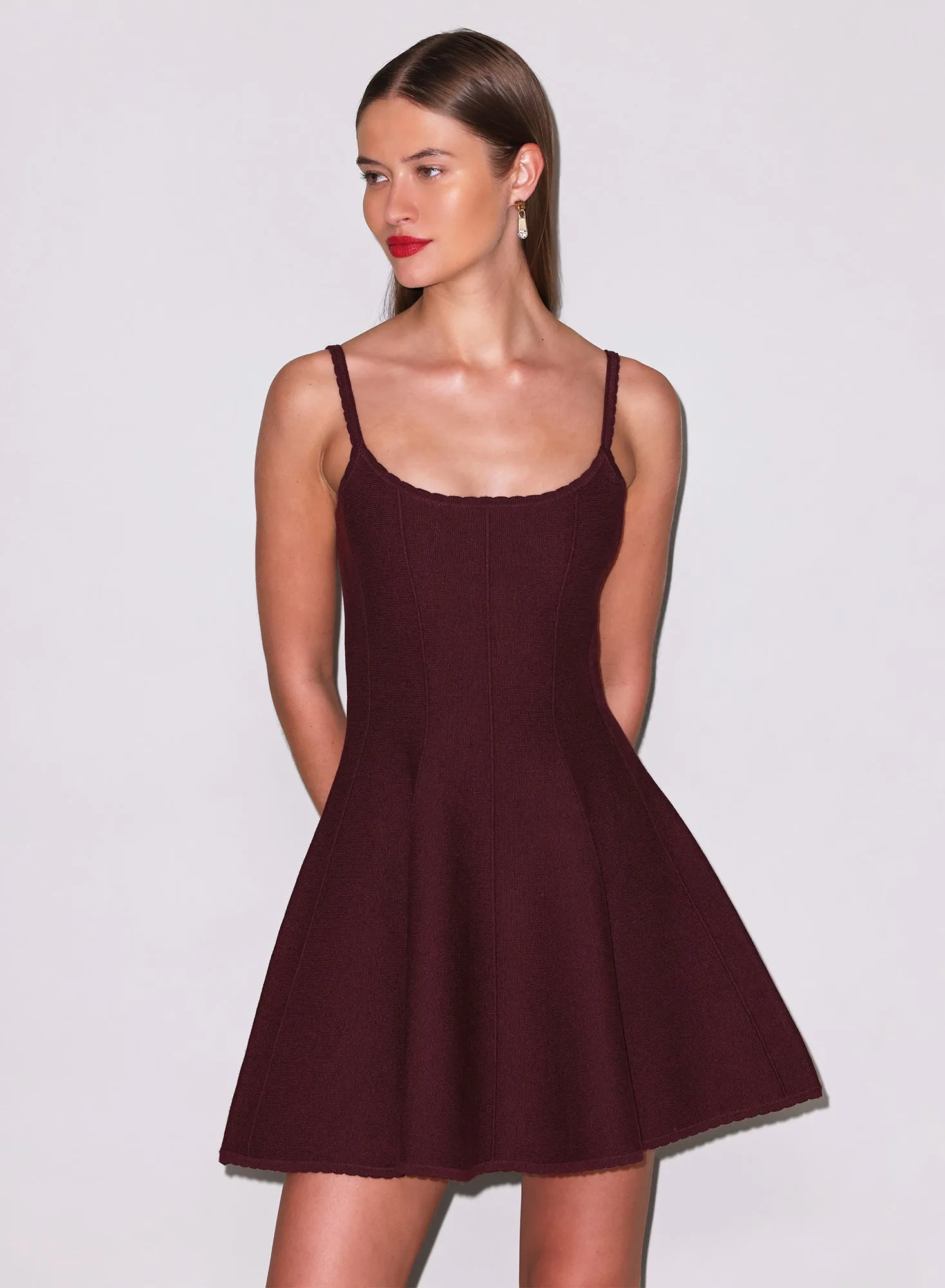 Flared Corset Dress sold by Fleur du Mal product image thumbnail 4
