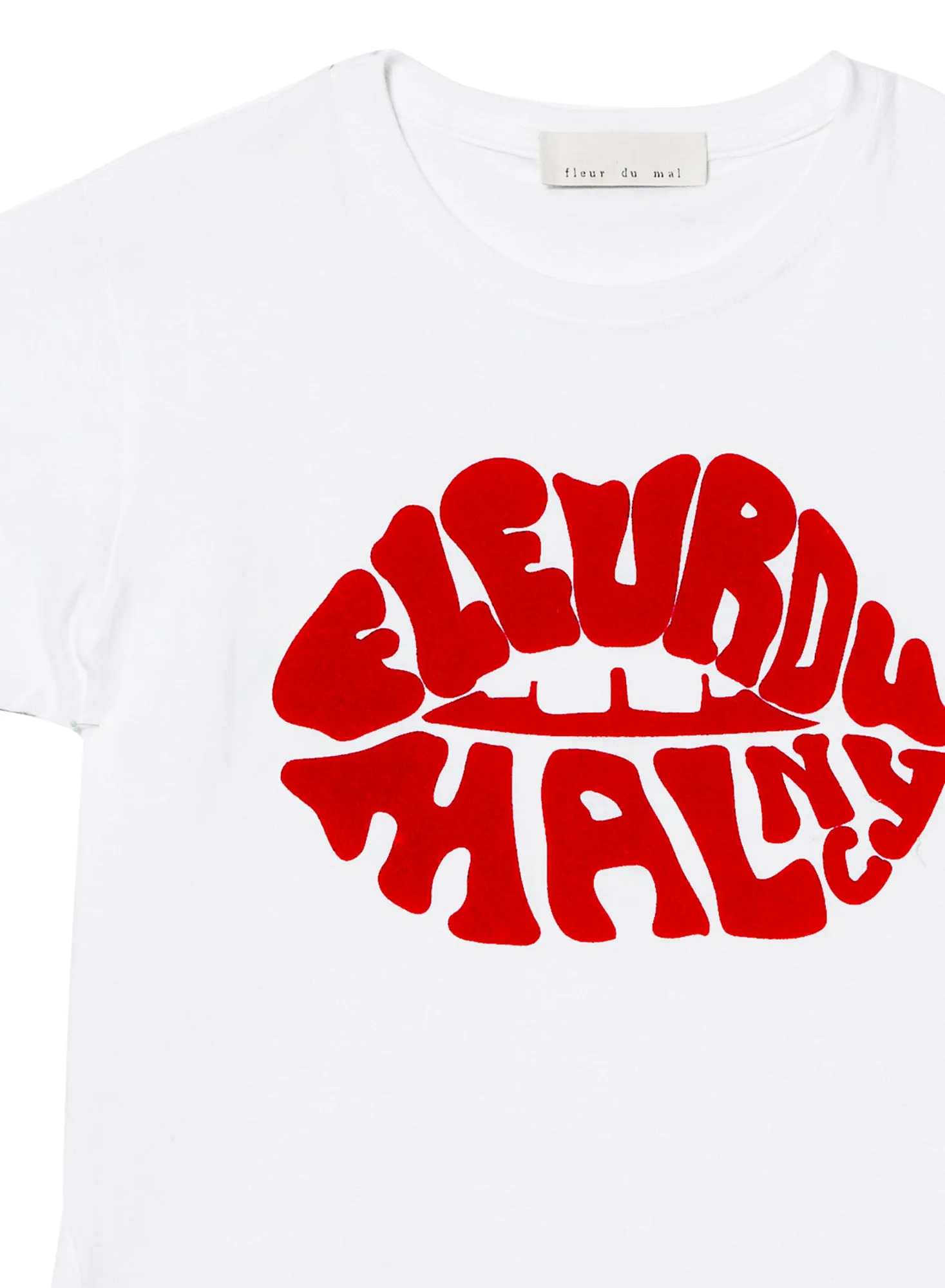 Fleur Lips Tee sold by Fleur du Mal product image thumbnail 5