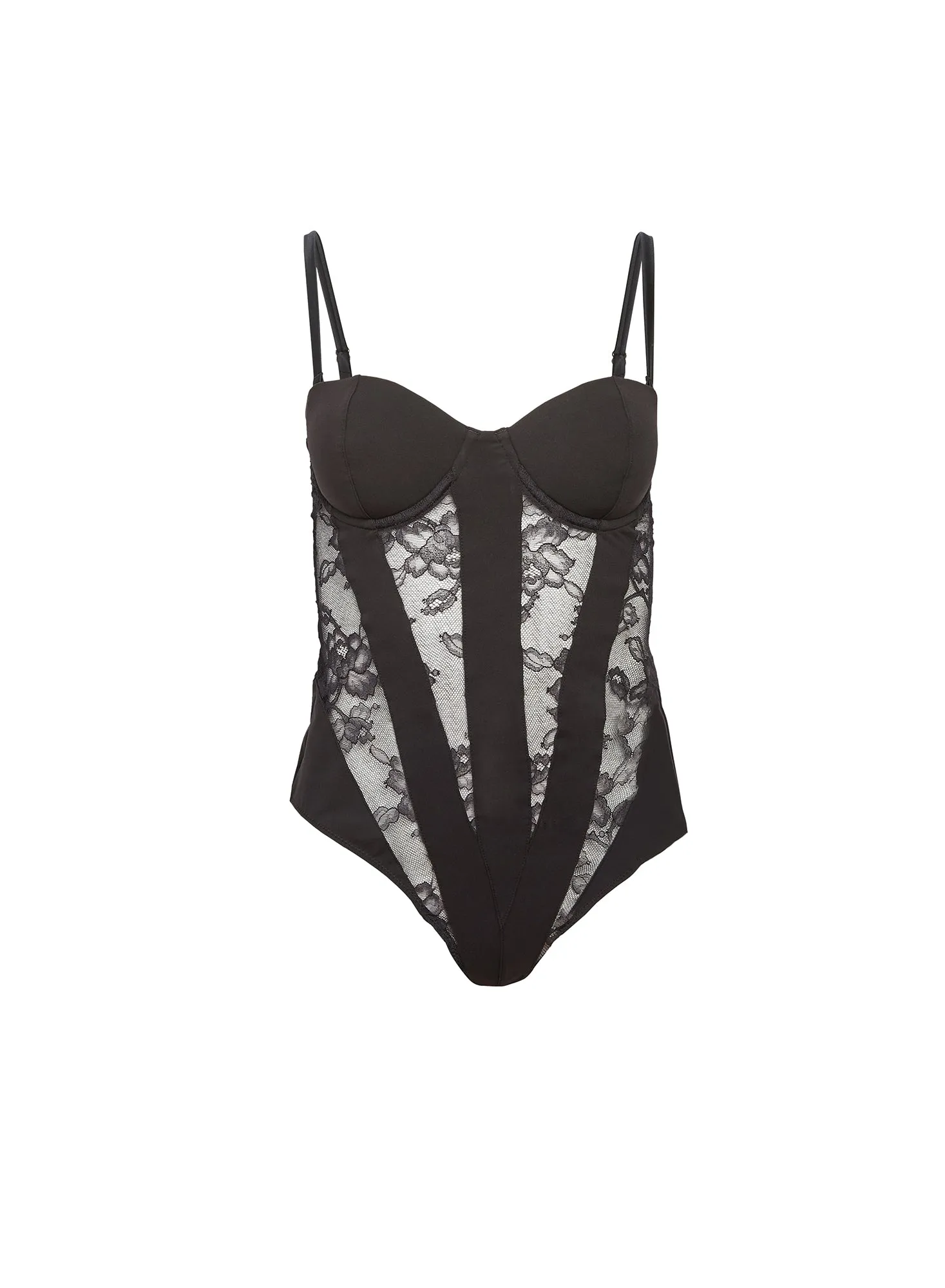 Cupped Bodysuit sold by Fleur du Mal product image thumbnail 4