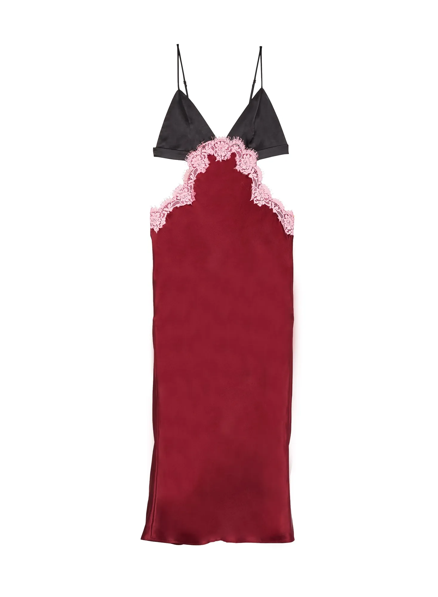 Silk & Lace Cutout Slip sold by Fleur du Mal product image thumbnail 4