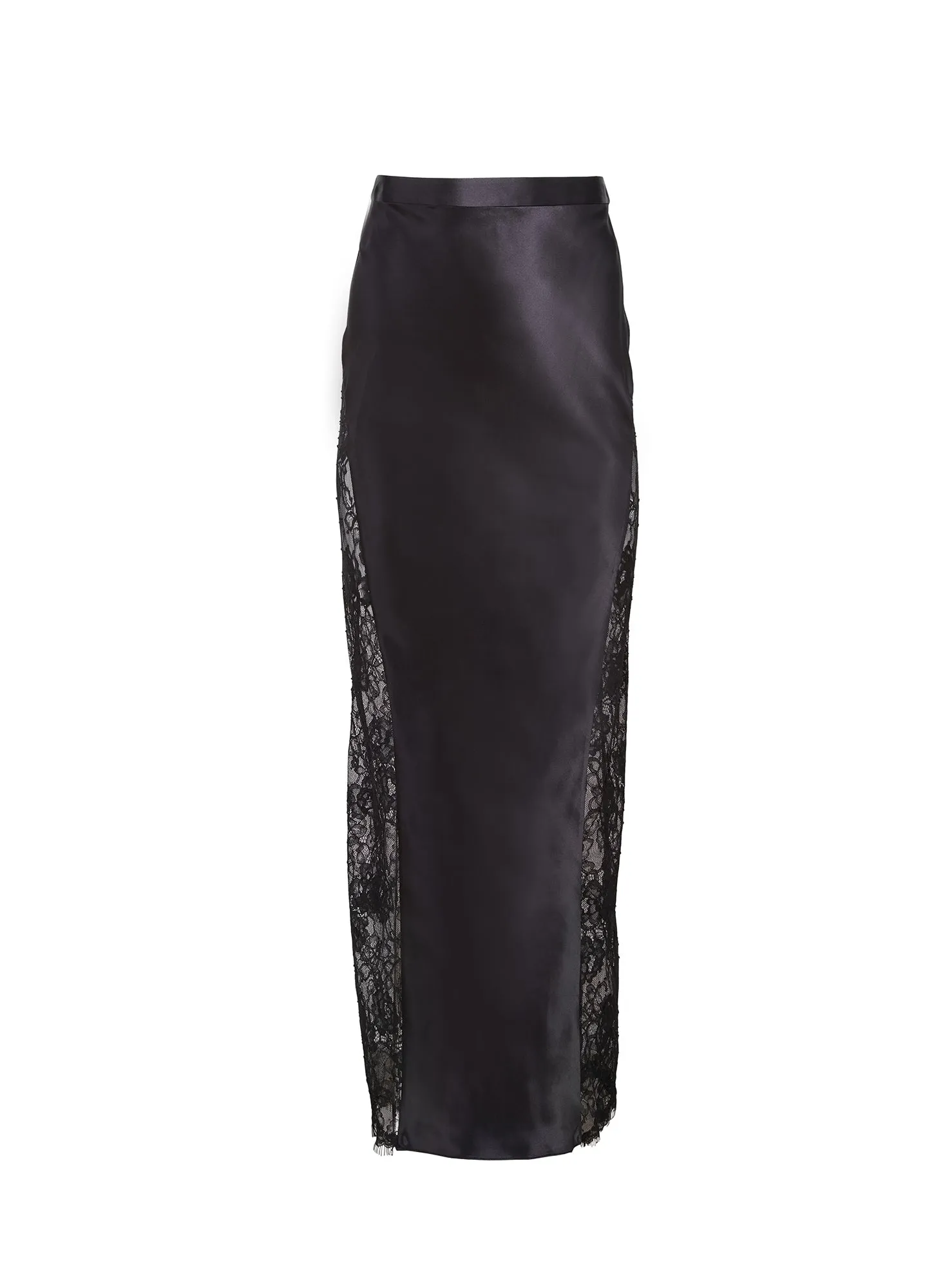 Silk & Lace Maxi Skirt sold by Fleur du Mal product image thumbnail 4