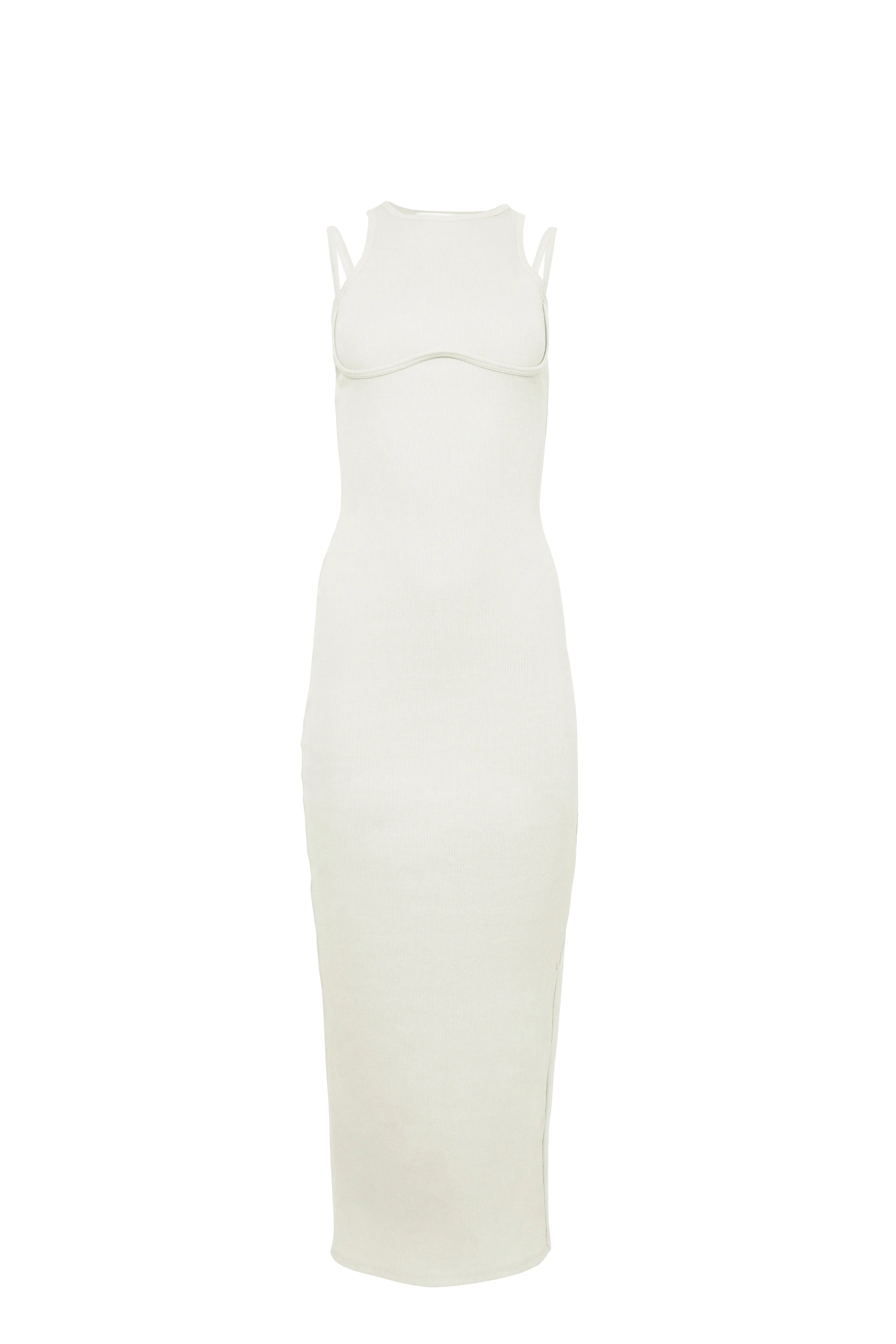 Strappy Ribbed Maxi Dress sold by Fleur du Mal product image thumbnail 5