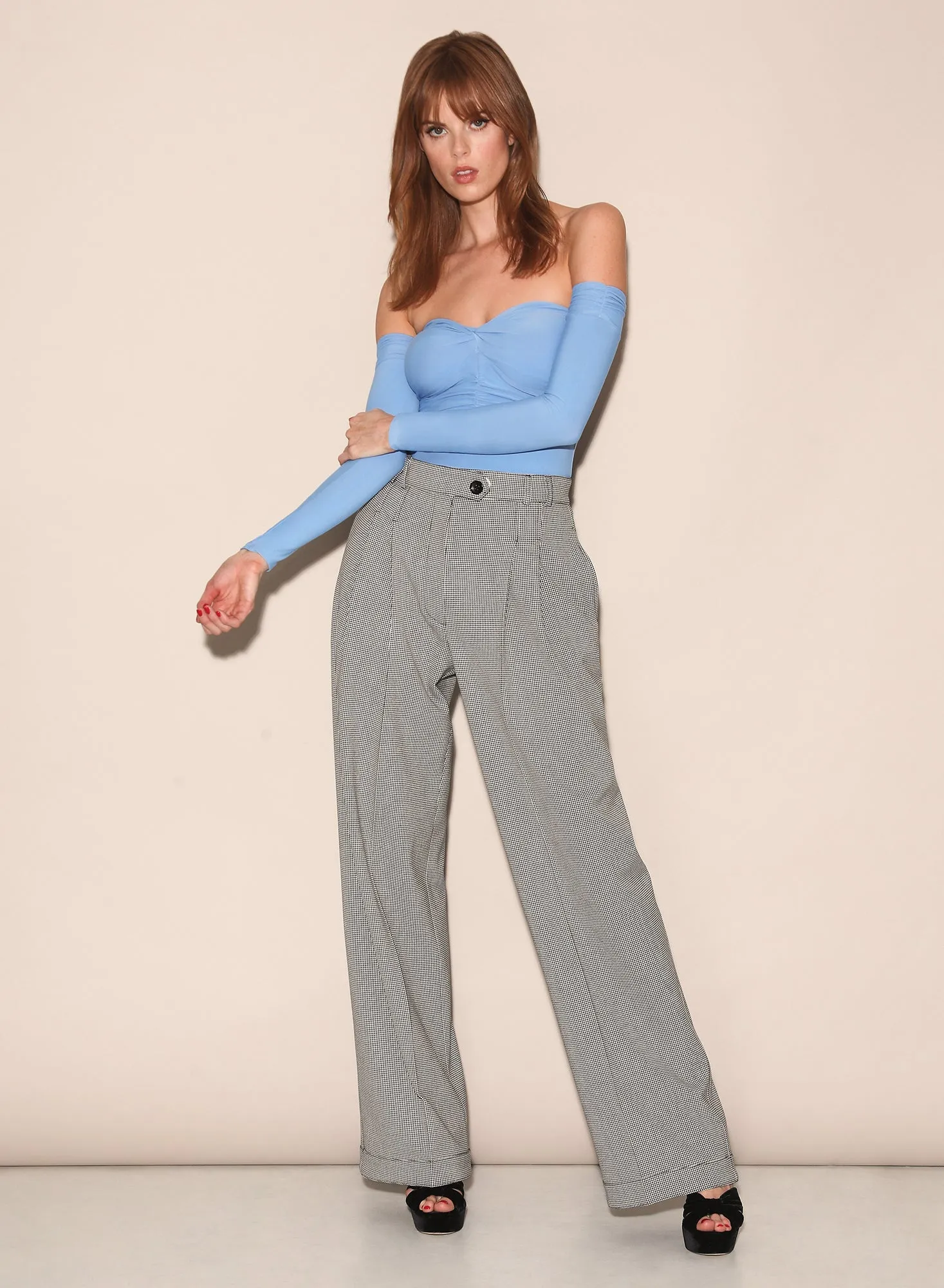 Jersey Ruched Bodysuit sold by Fleur du Mal product image thumbnail 5