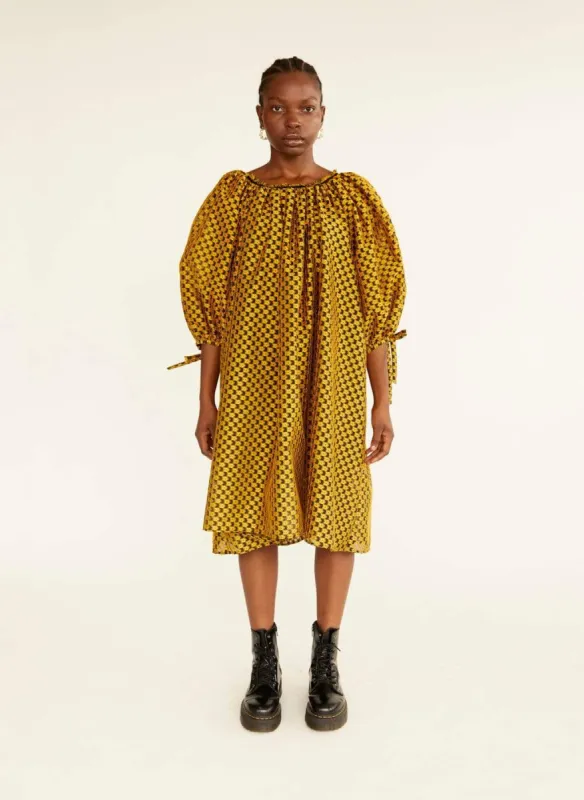 Gold Daisy Madlyn Dress sold by Eliza Faulkner