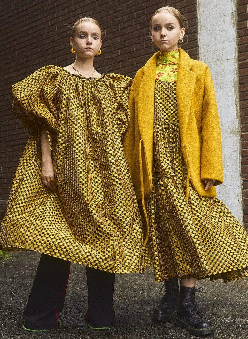 Gold Daisy Madlyn Dress sold by Eliza Faulkner product image thumbnail 2