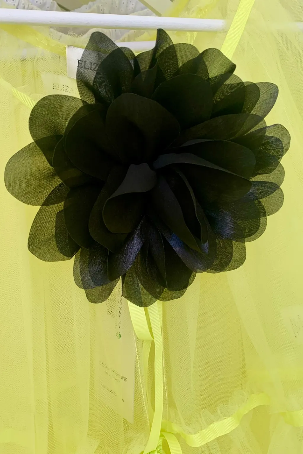 Black Flower Corsage sold by Eliza Faulkner product image thumbnail 2