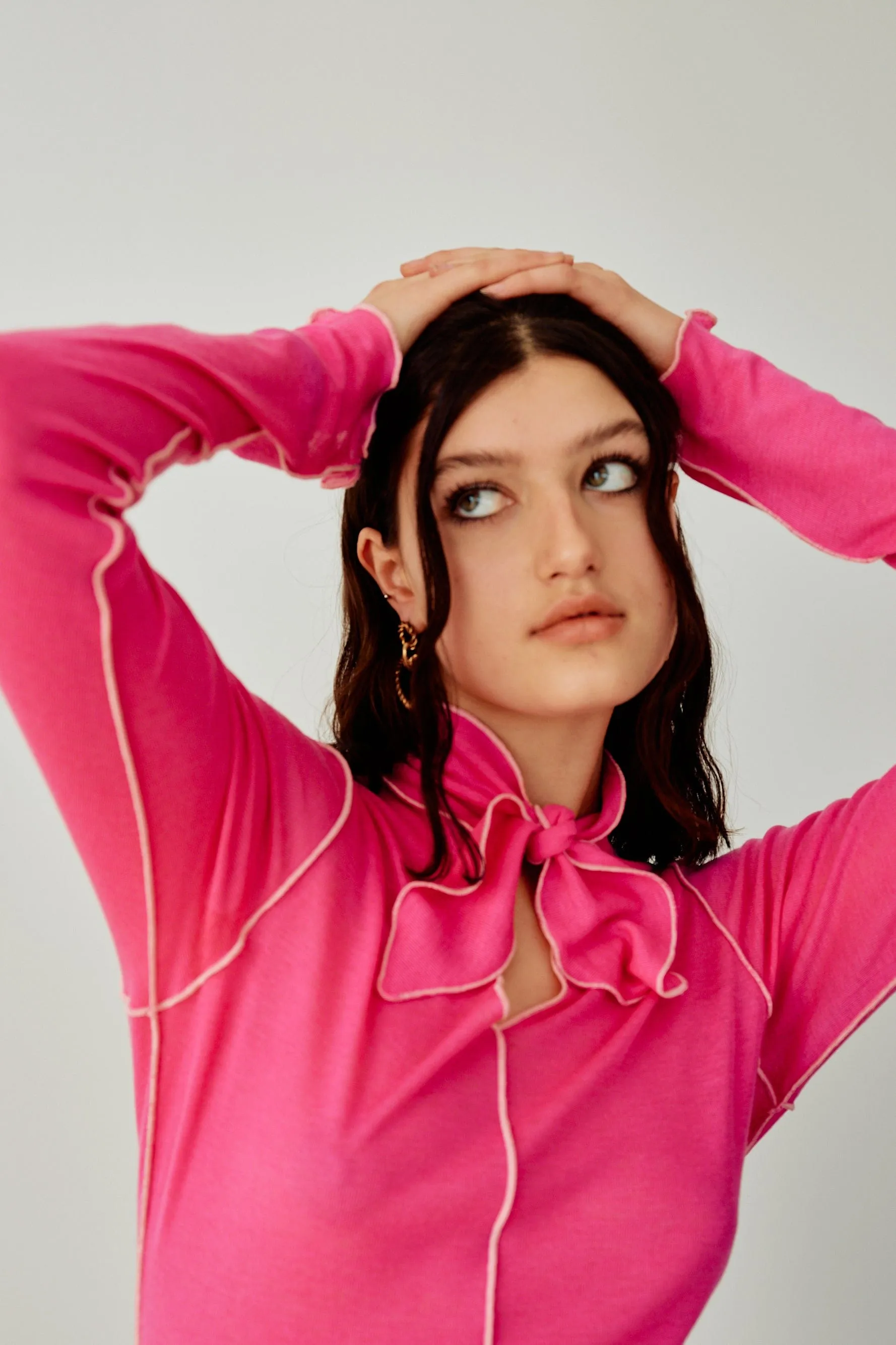 Pippa Top Barbie Pink sold by Eliza Faulkner product image thumbnail 3