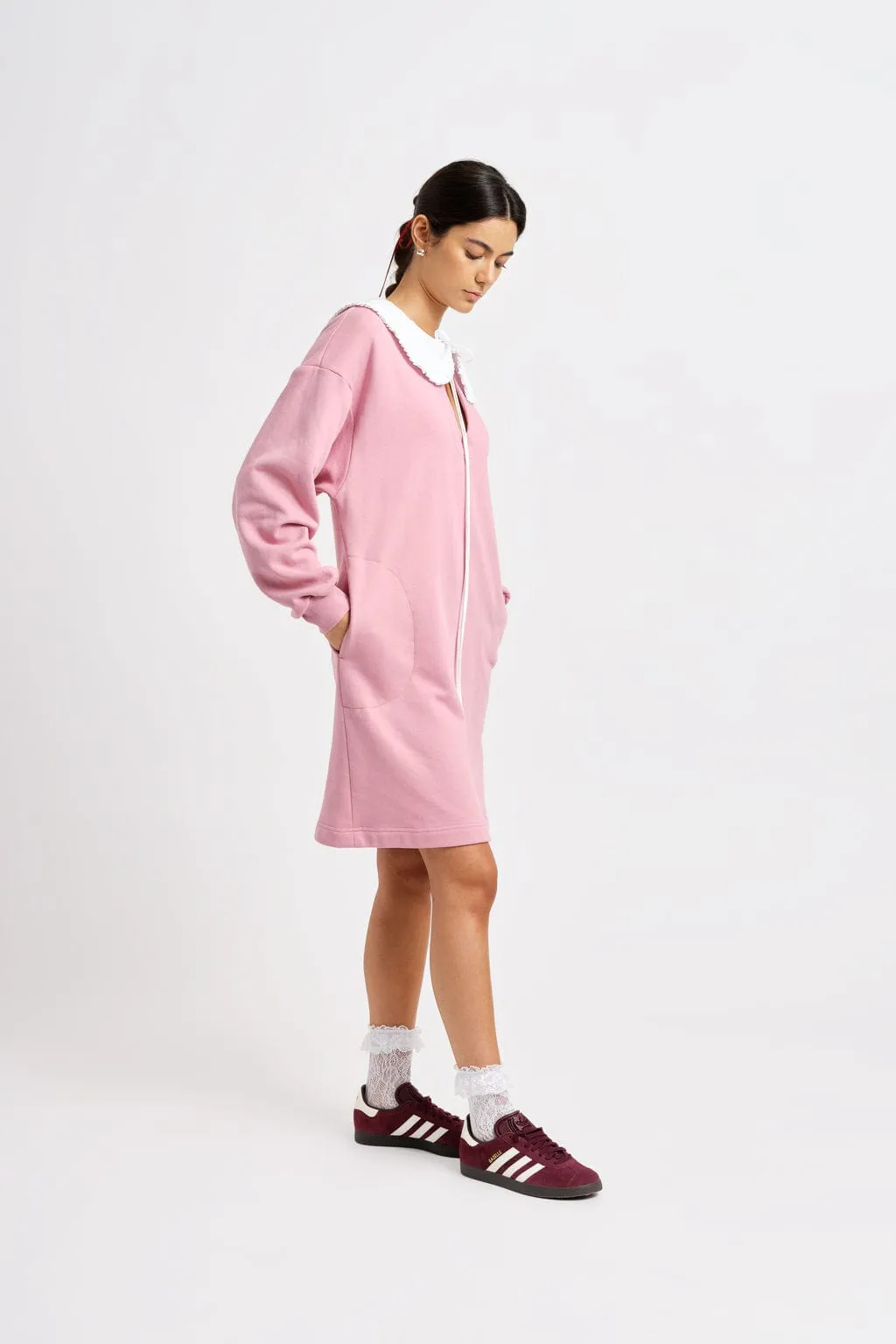 Darcy Sweater Dress Pink sold by Eliza Faulkner product image thumbnail 3