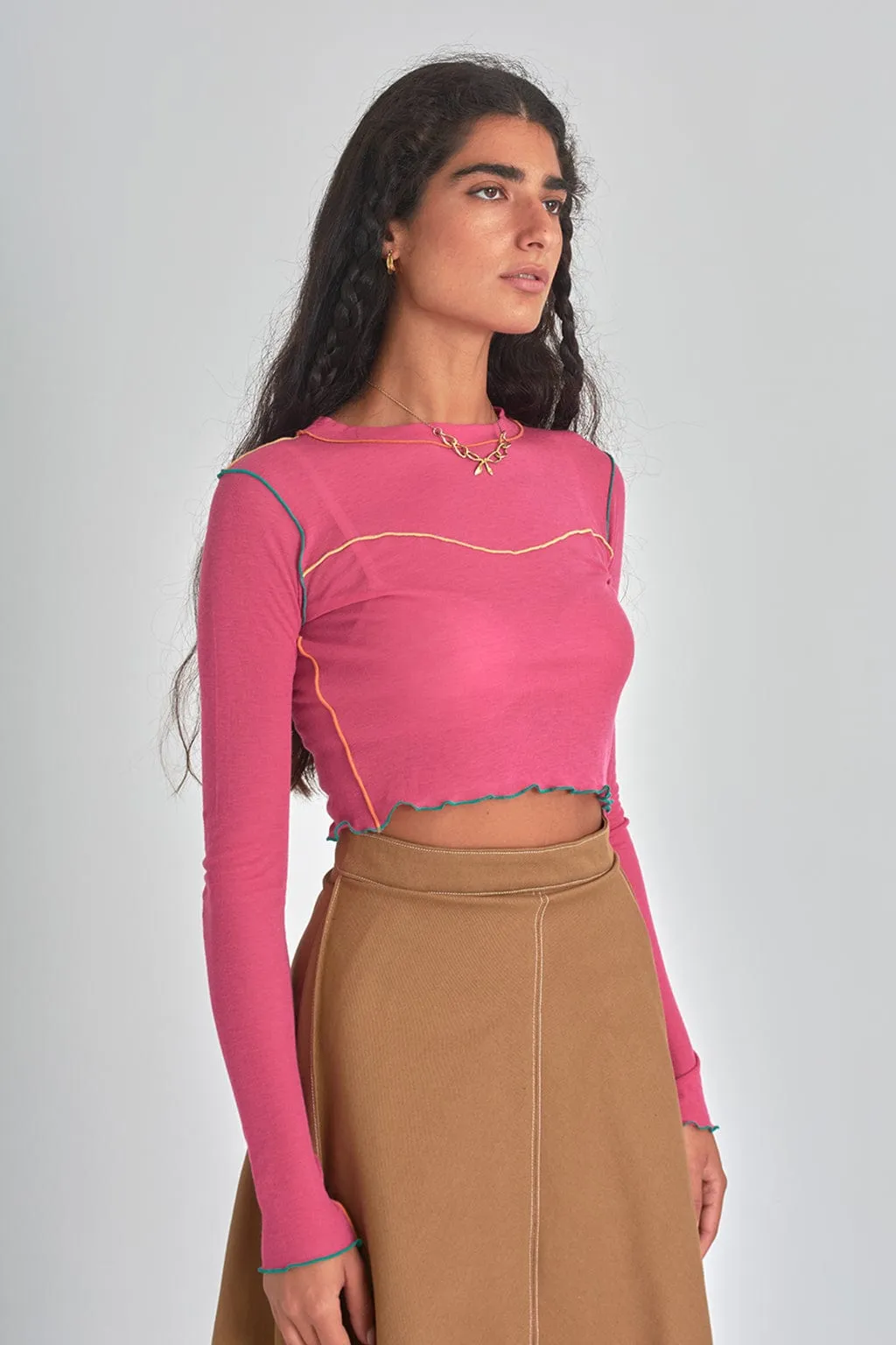 Bella Tee Pink sold by Eliza Faulkner product image thumbnail 4