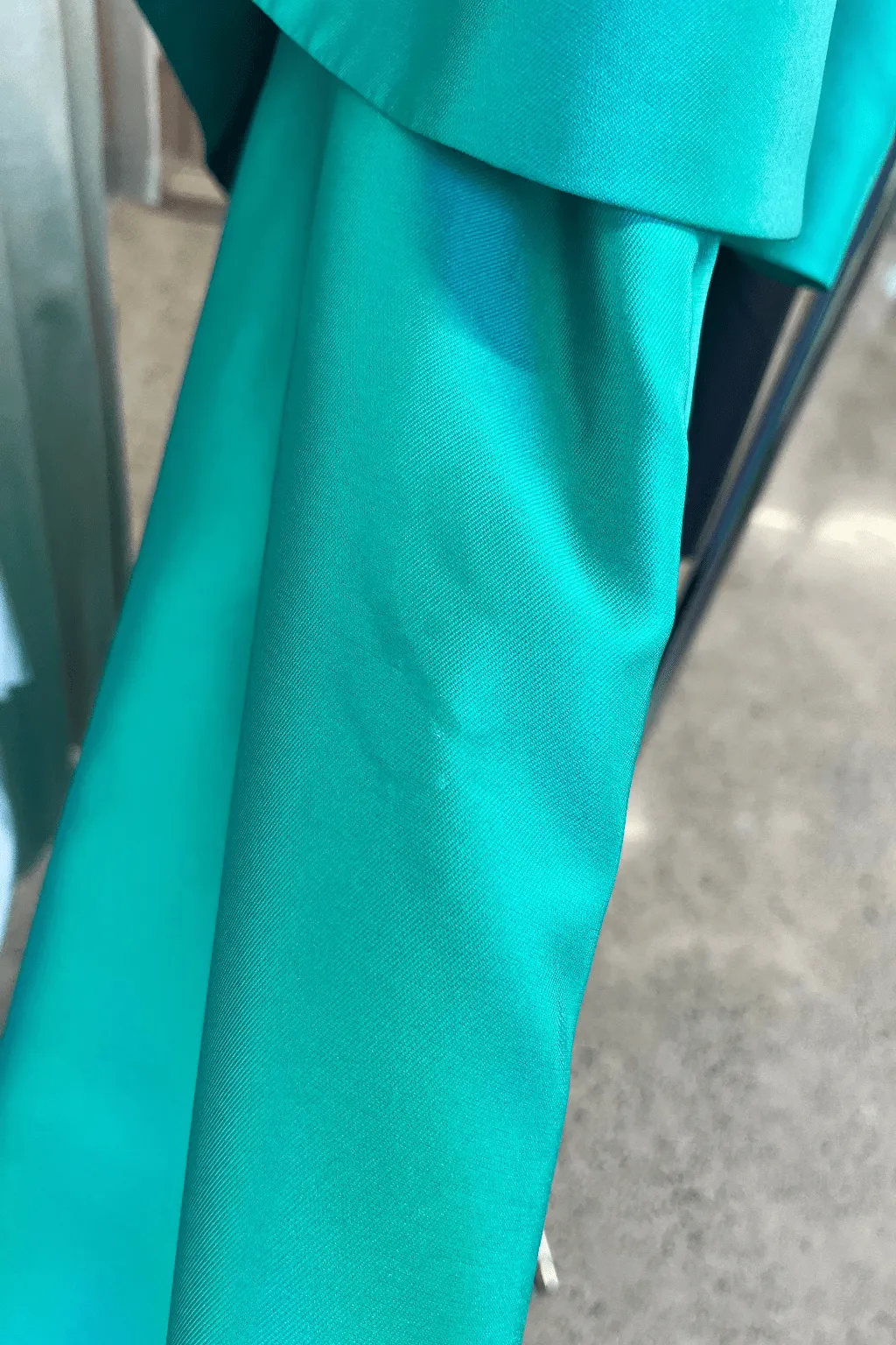Imperfect Cora Trapeze Dress Mermaid Teal sold by Eliza Faulkner product image thumbnail 2