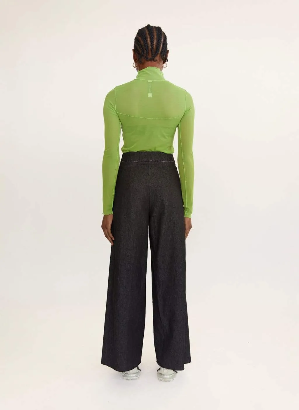 Black Denim Lavoy Pants sold by Eliza Faulkner product image thumbnail 5