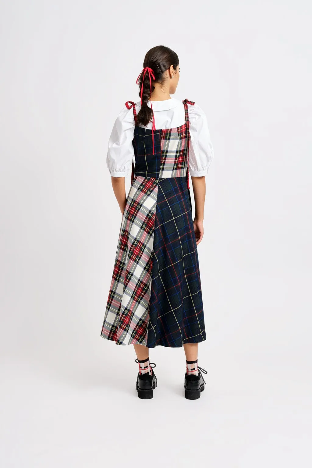 Half-Half Dress Plaid Combo sold by Eliza Faulkner product image thumbnail 5