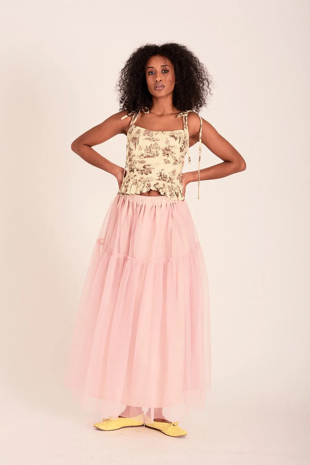 Tilly Skirt Pink Ballet Tulle sold by Eliza Faulkner product image thumbnail 4