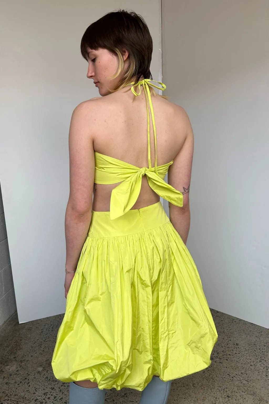 Frankie Halter Top Green sold by Eliza Faulkner product image thumbnail 2