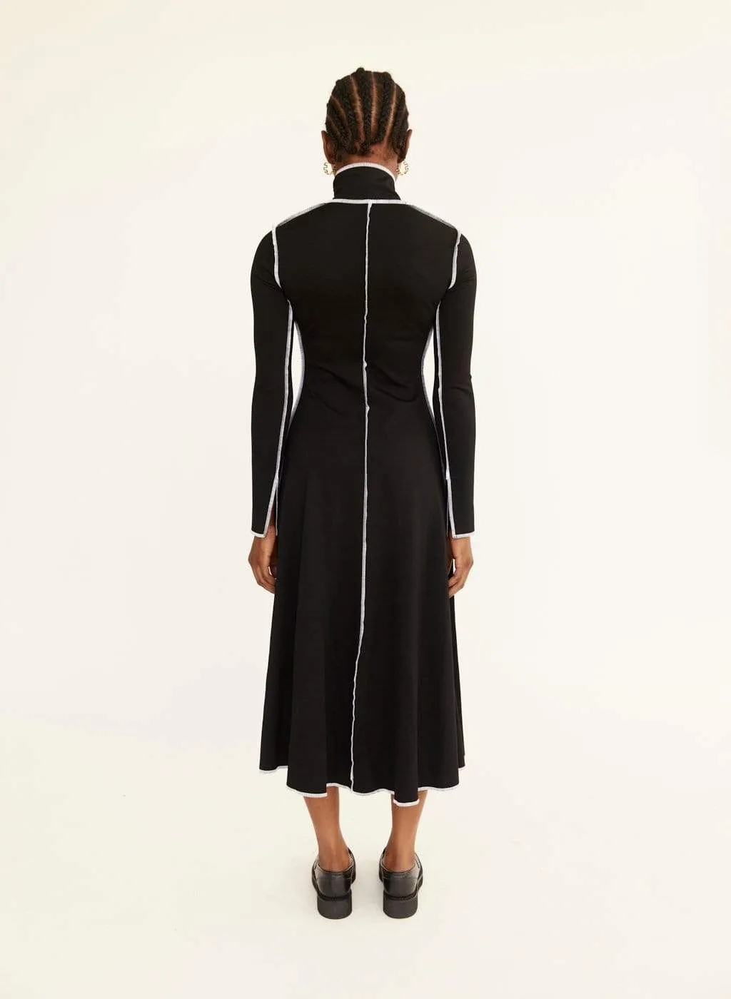 Black & White Pippa Dress sold by Eliza Faulkner product image thumbnail 2