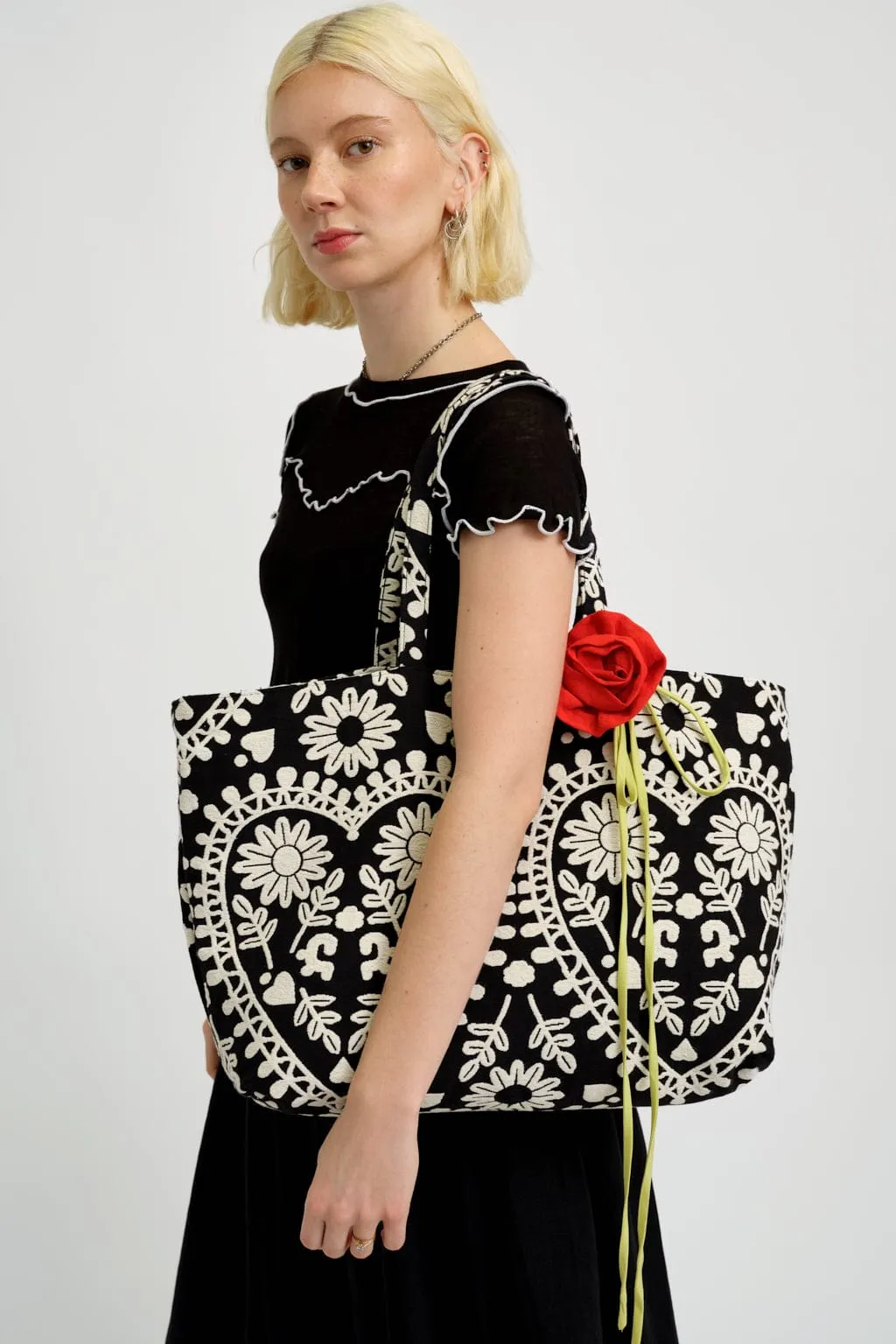 Jacquard Tote Bag sold by Eliza Faulkner