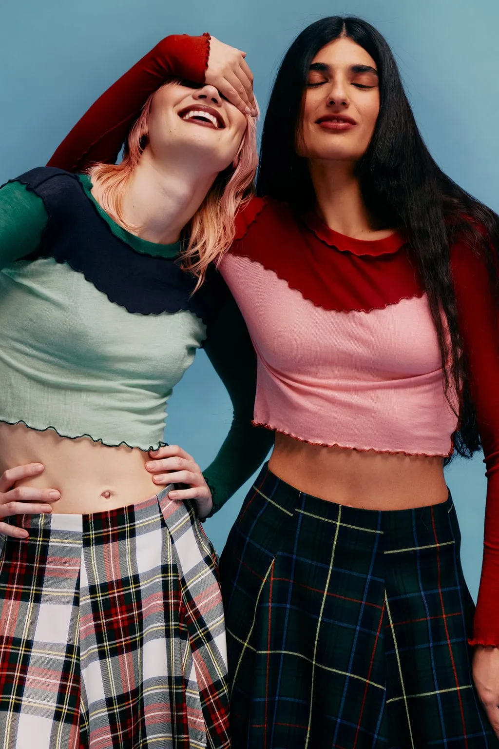 Bella Top Green & Navy sold by Eliza Faulkner product image thumbnail 4