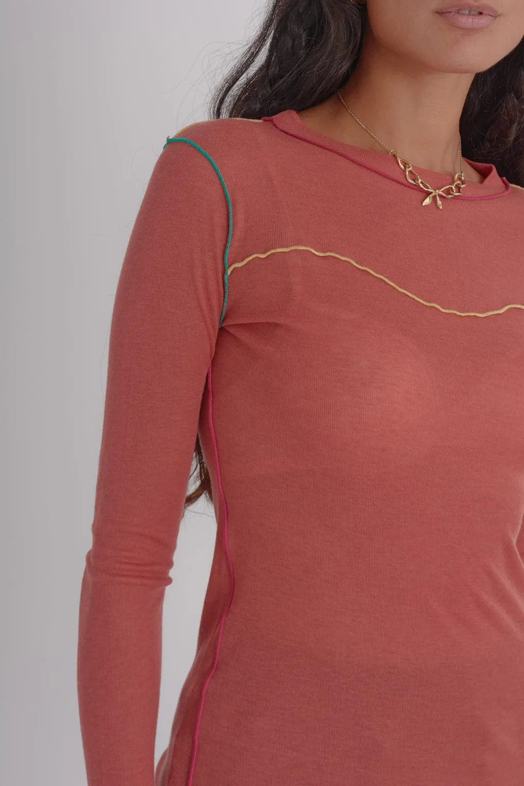 Delia Top Pumpkin sold by Eliza Faulkner product image thumbnail 5